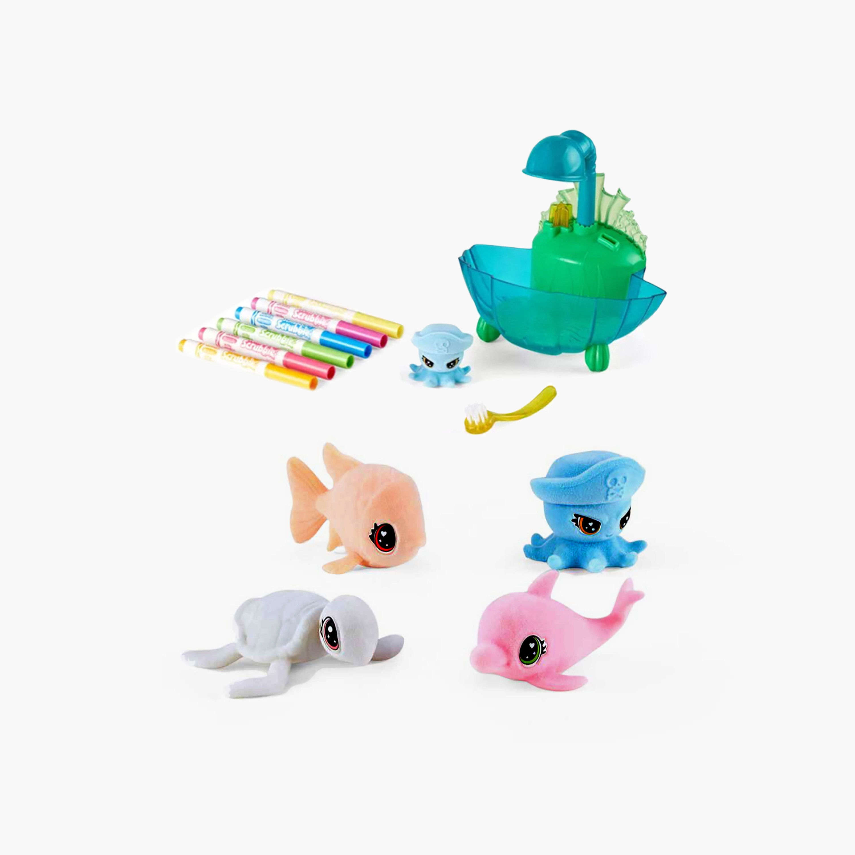 Crayola Scribble Scrubbie Pets Deep Sea Lagoon Activity Set-school-artsandcrafts-image-1