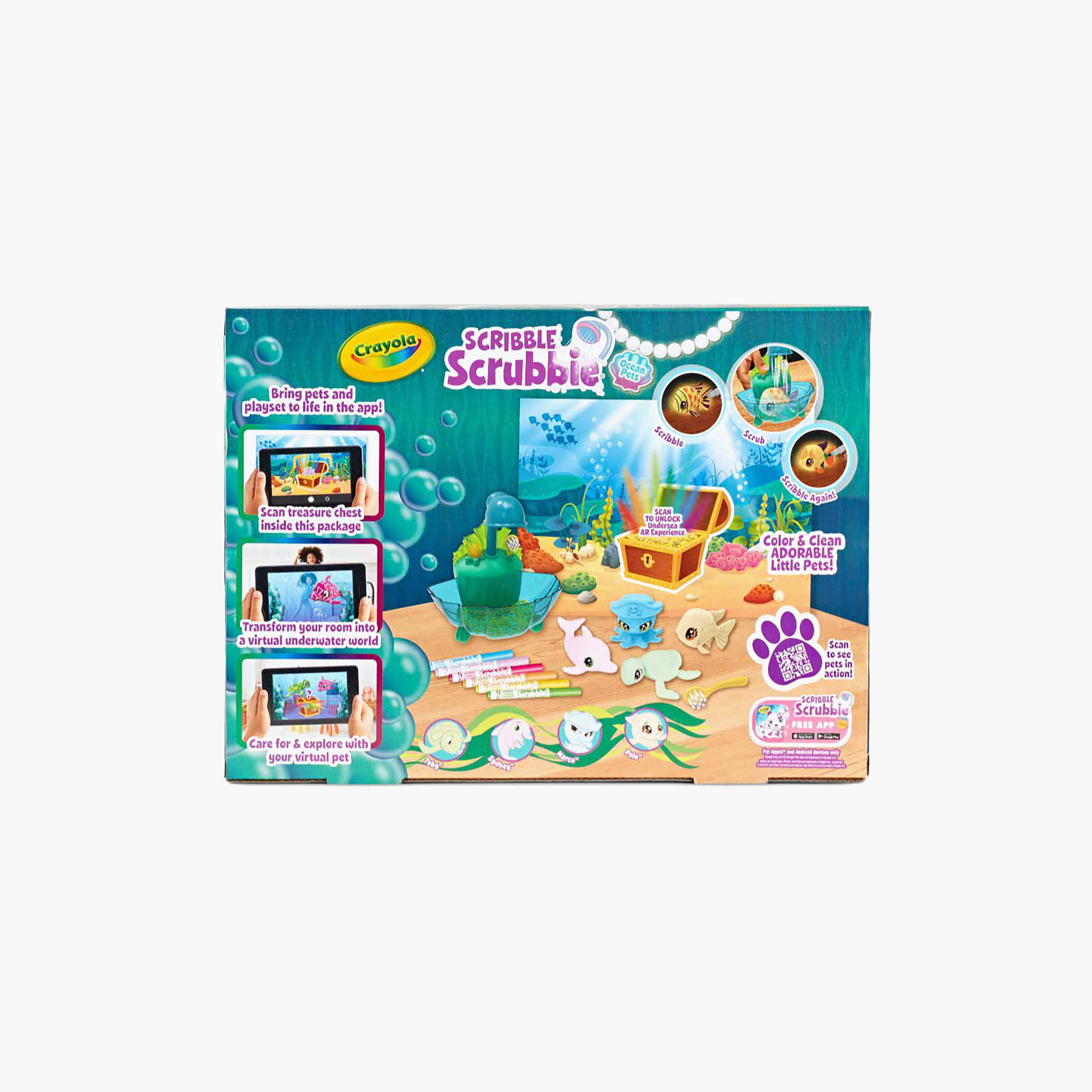 Crayola Scribble Scrubbie Pets Deep Sea Lagoon Activity Set-school-artsandcrafts-image-4