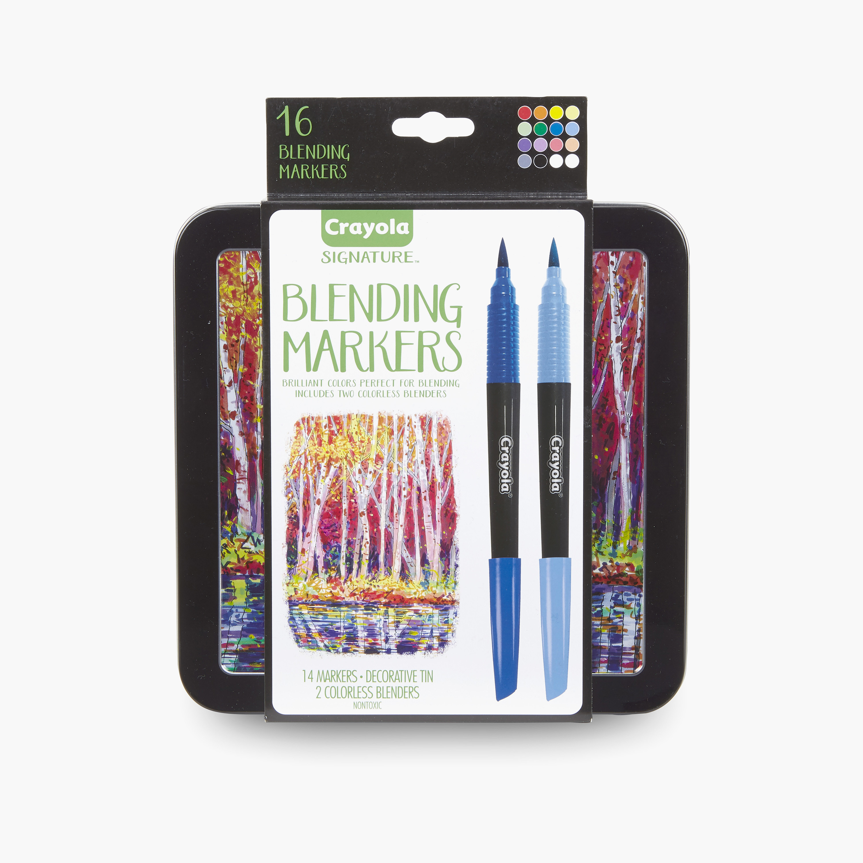 Crayola 16-Piece Signature Blending Markers-school-artsandcrafts-image-6