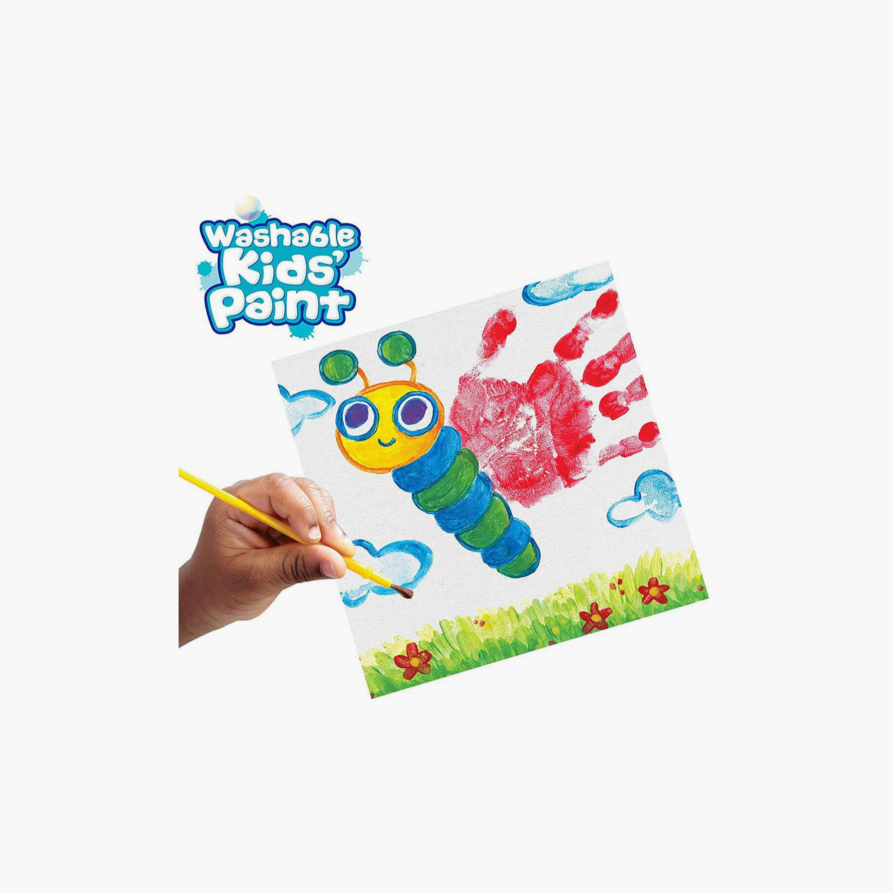 Crayola 18-Piece Washable Paint Pots with Brush-school-artsandcrafts-image-5