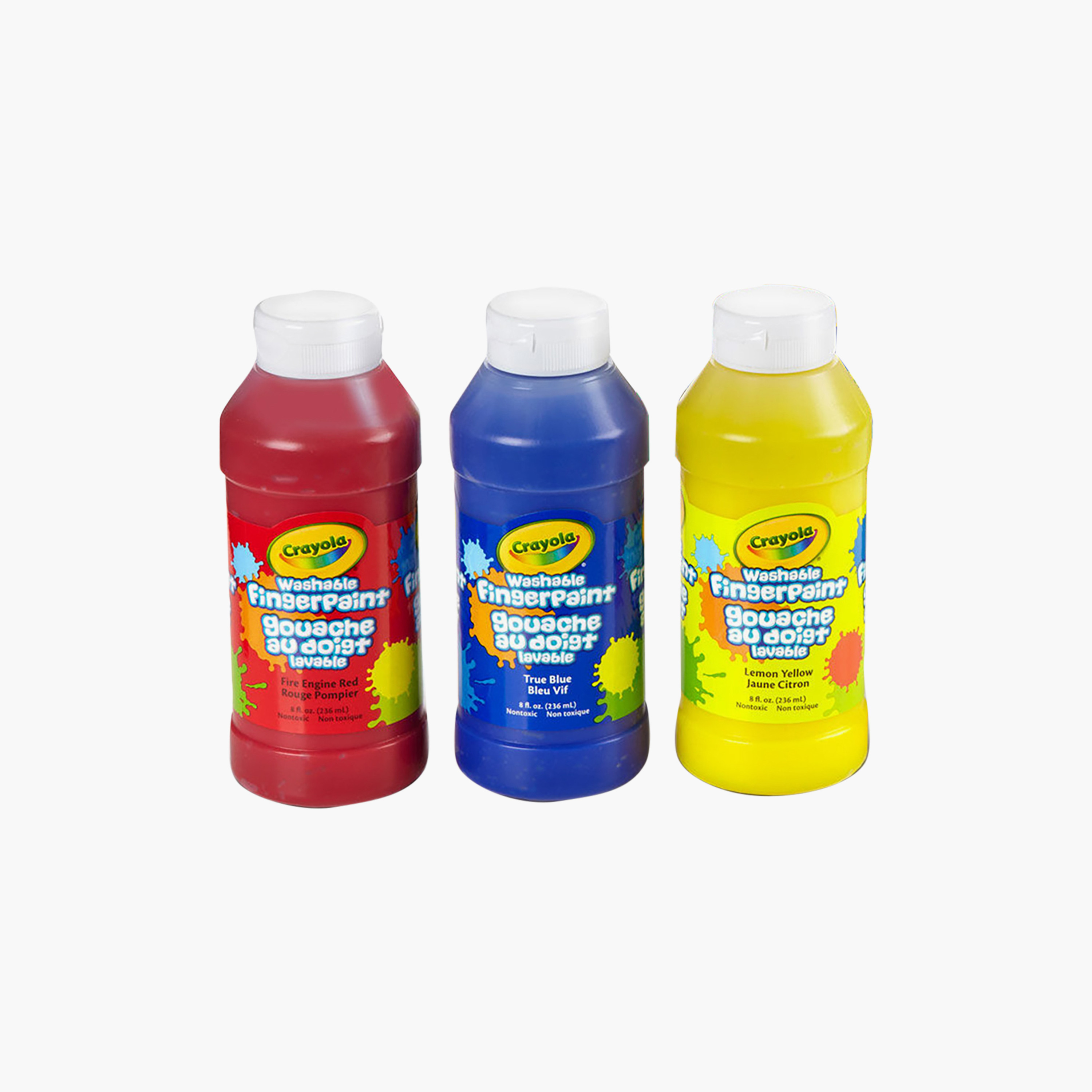 Crayola 3-Piece Washable Finger Paint Bottles Set-school-artsandcrafts-image-1