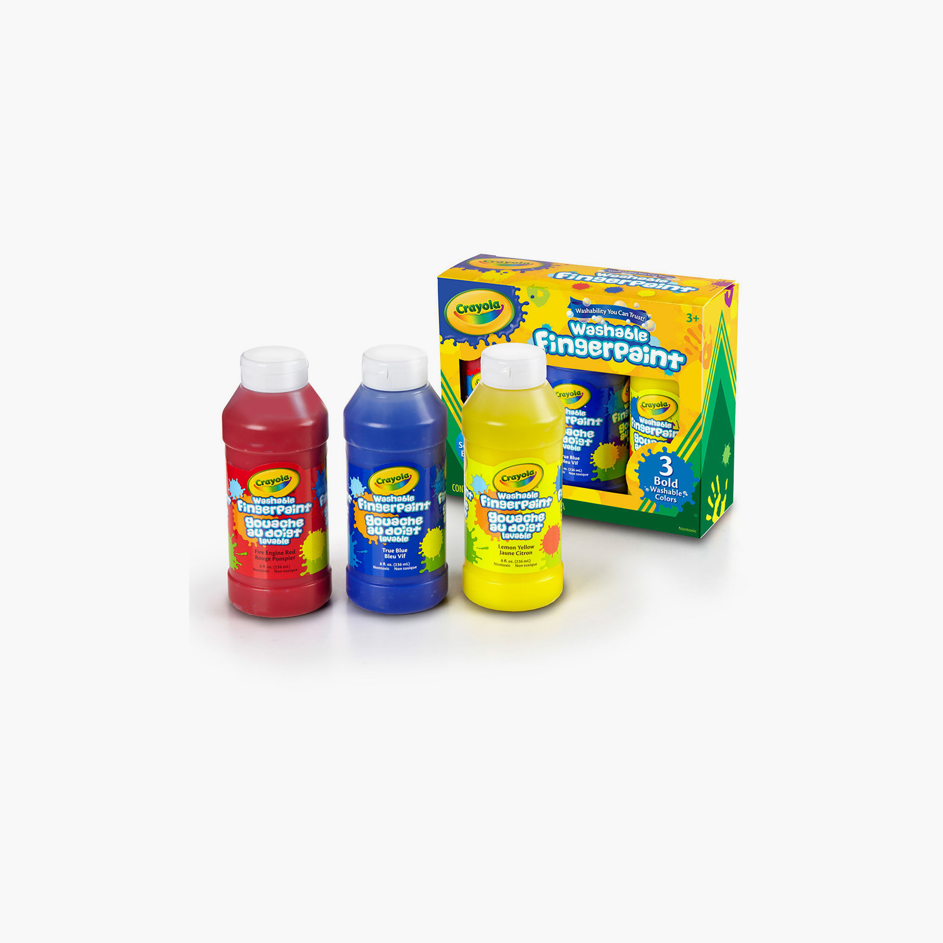 Crayola 3-Piece Washable Finger Paint Bottles Set-school-artsandcrafts-image-2
