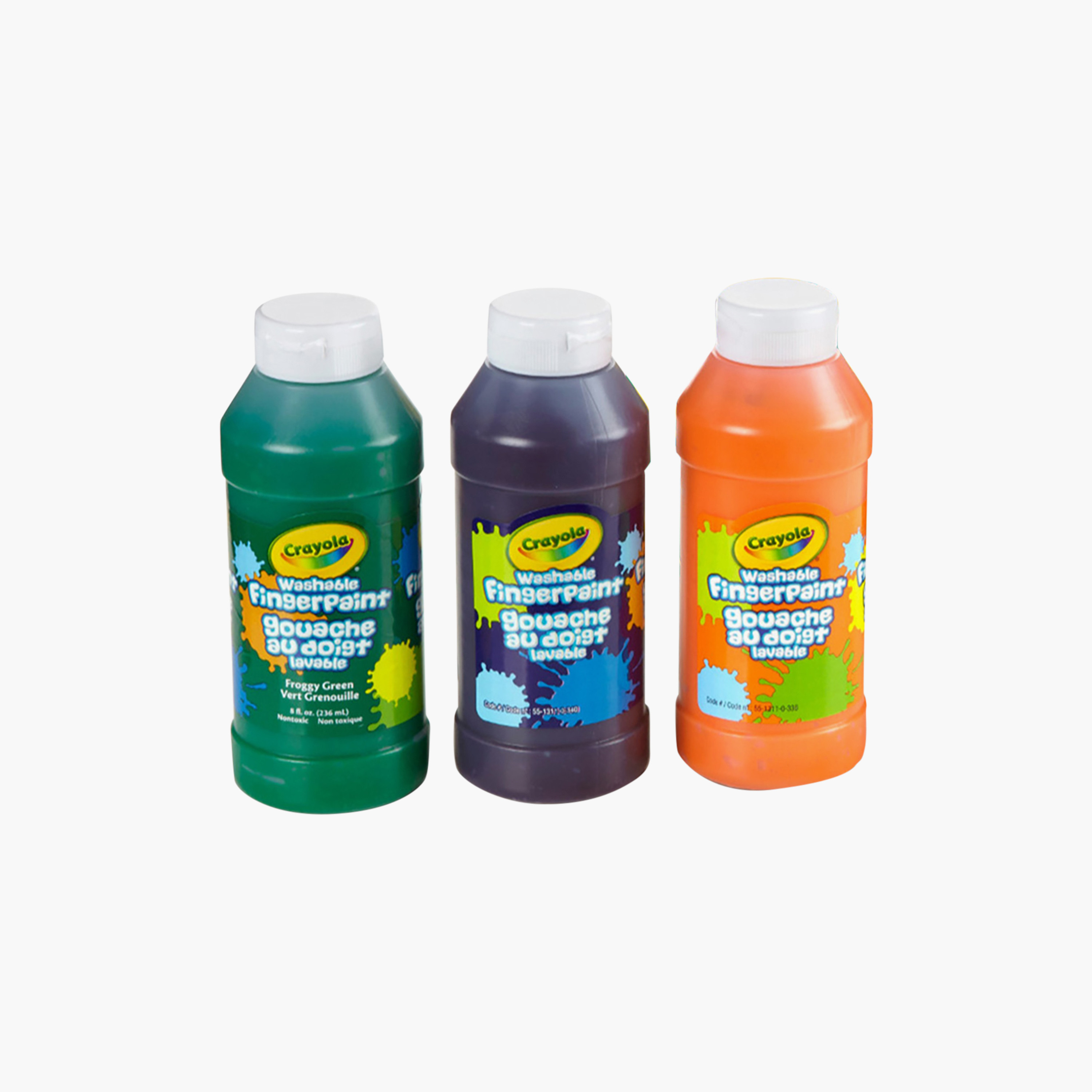 Crayola 3-Piece Washable Finger Paint Bottles Set-school-artsandcrafts-image-1