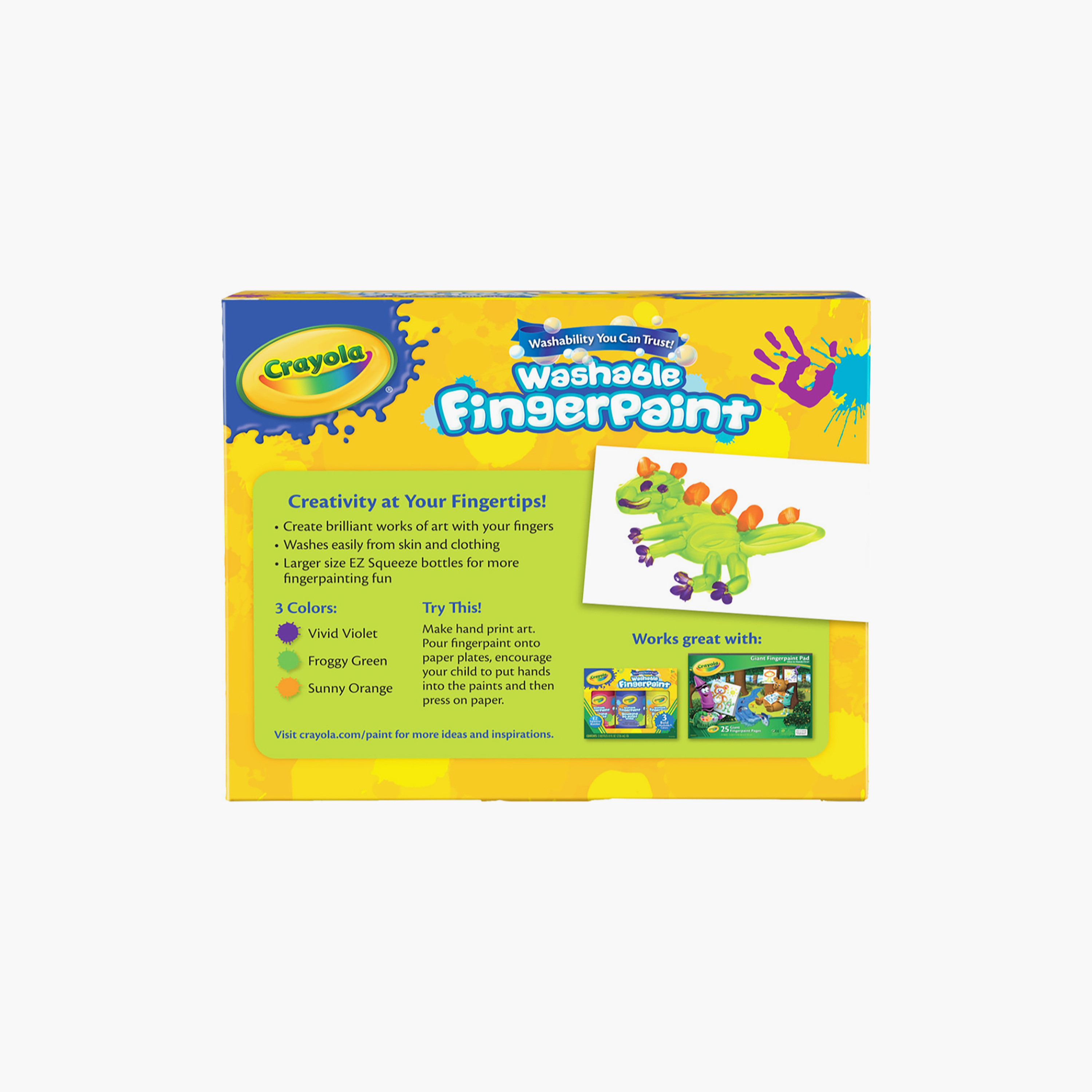 Crayola 3-Piece Washable Finger Paint Bottles Set-school-artsandcrafts-image-5