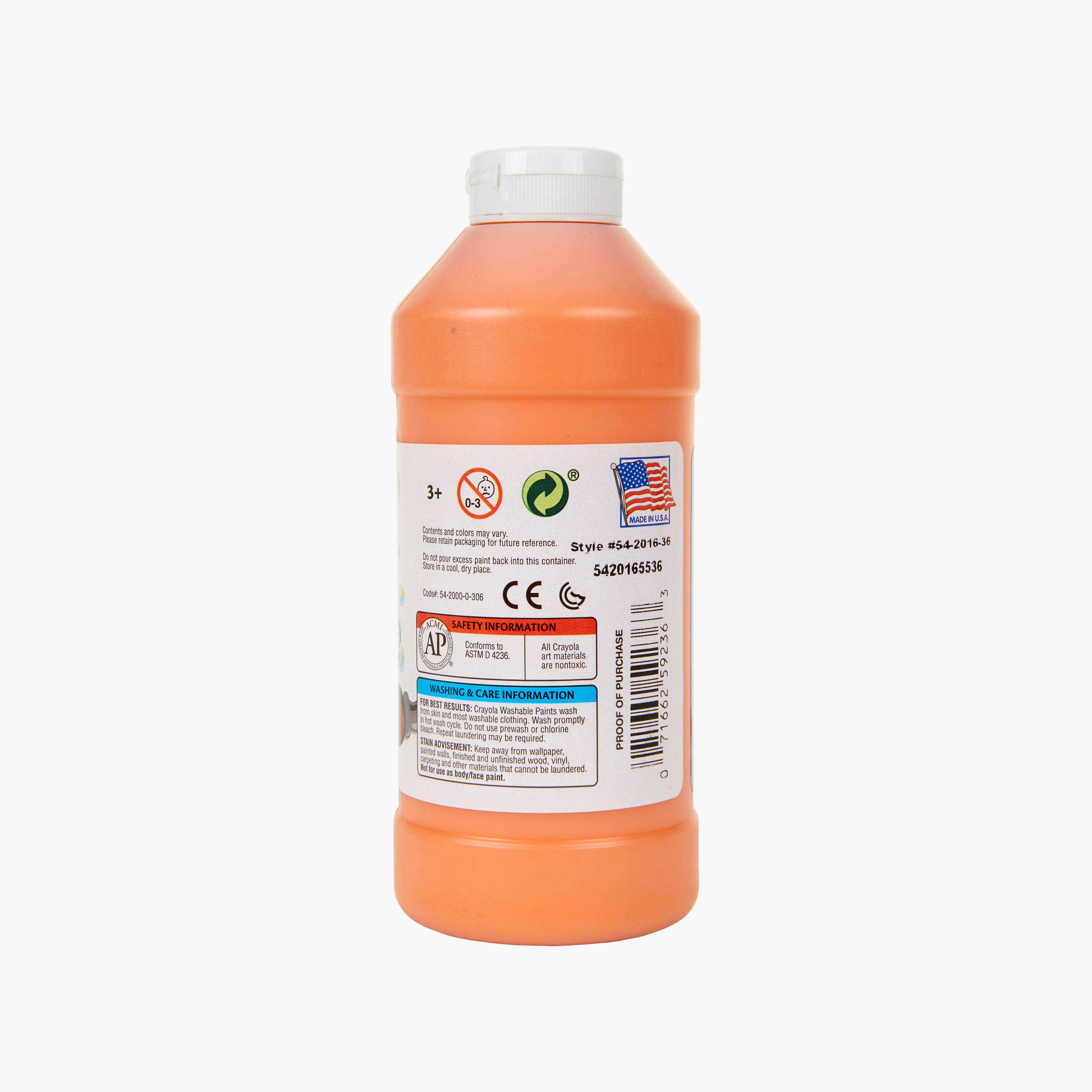 Crayola Washable Paint Bottle-school-artsandcrafts-image-23