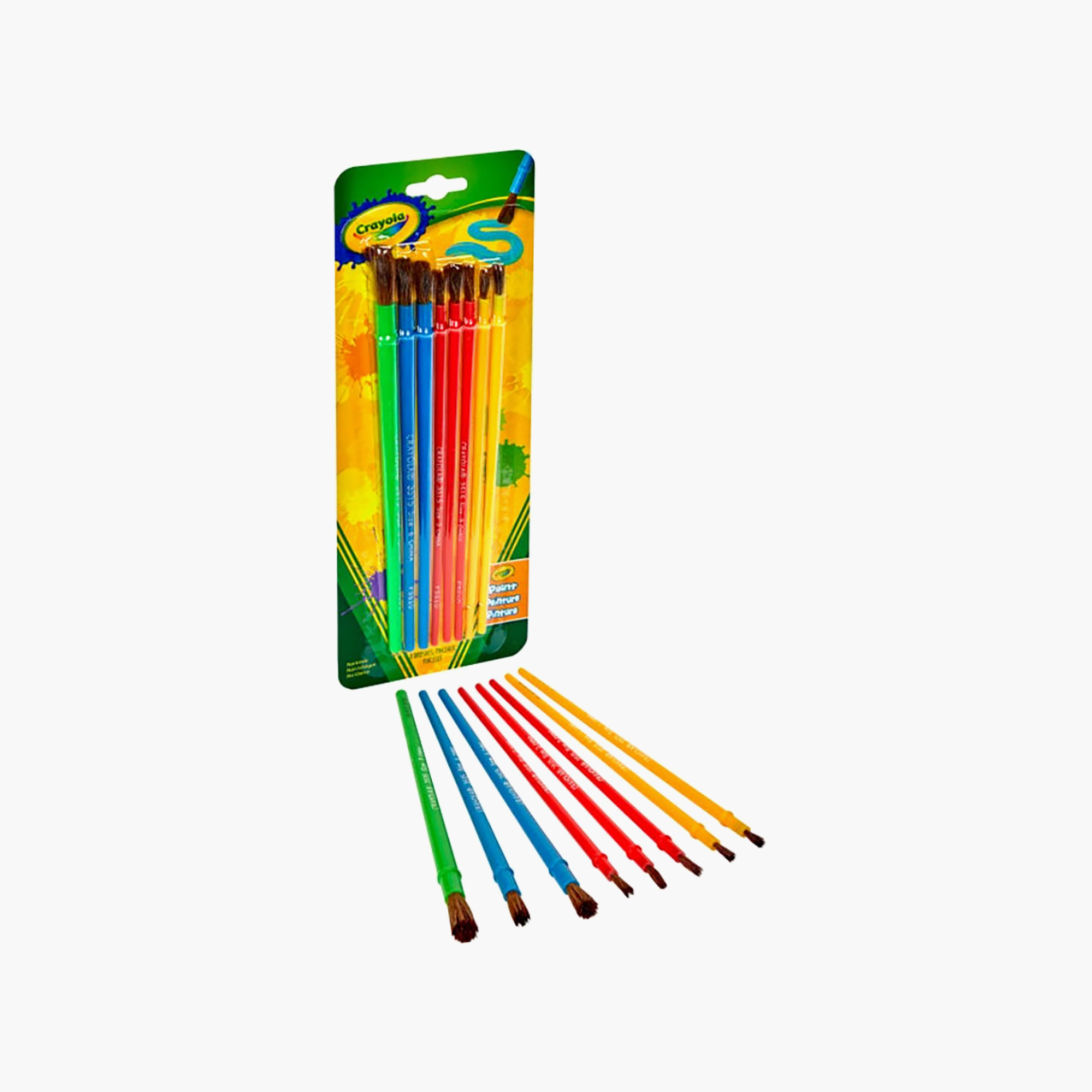 Crayola 8-Piece Paint Brushes-school-artsandcrafts-image-2