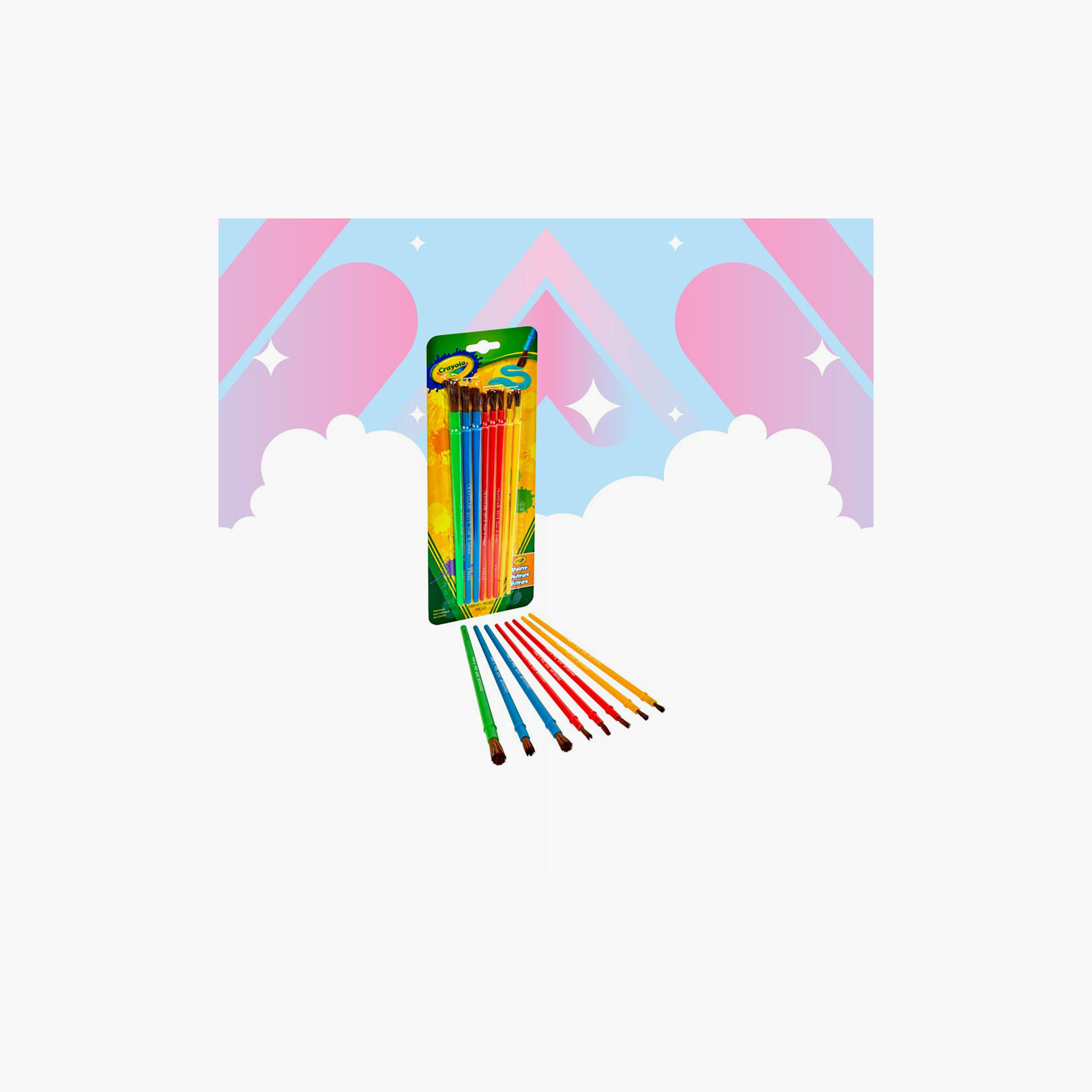 Crayola 8-Piece Paint Brushes-school-artsandcrafts-image-3