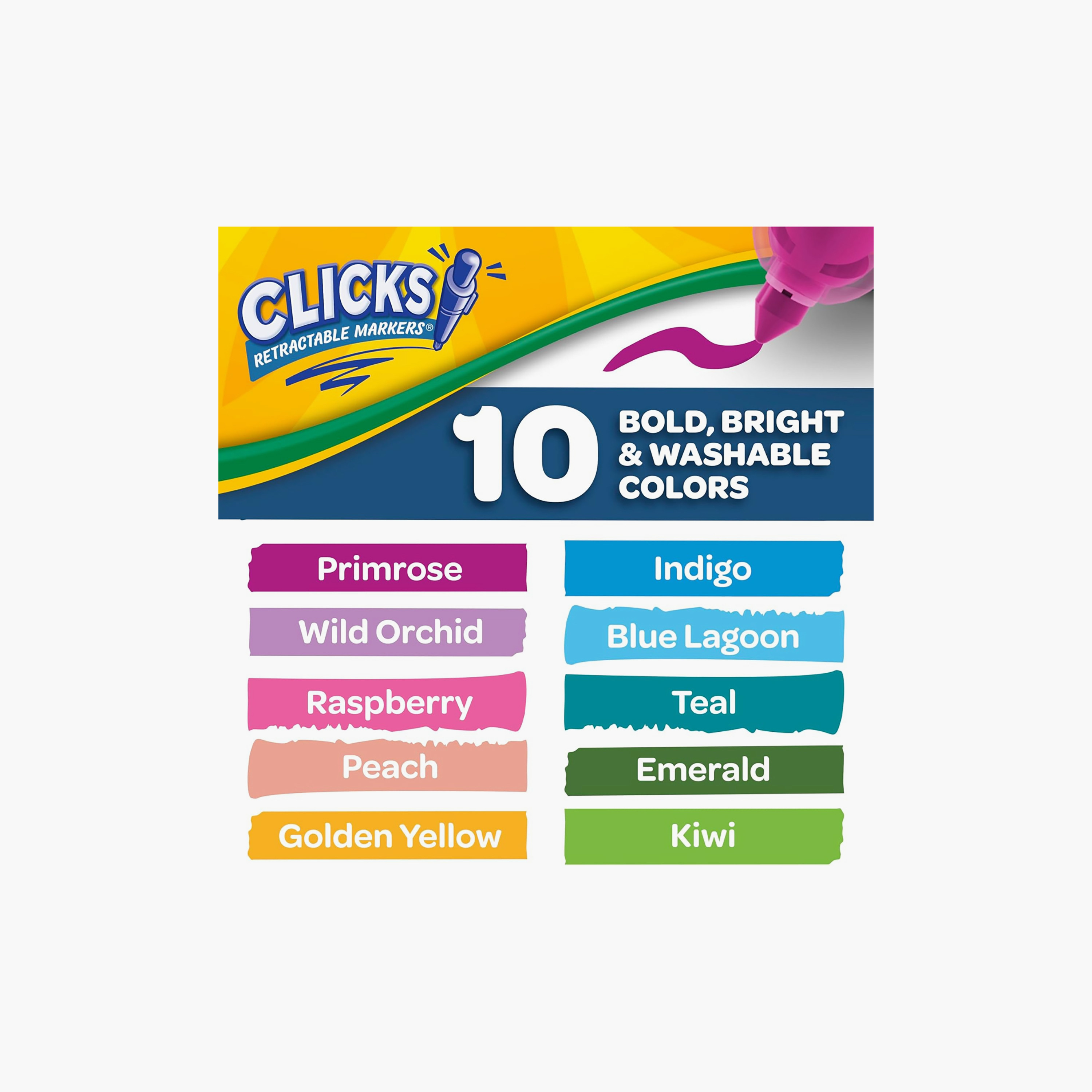 Crayola 10-Piece Clicks Retractable Markers-school-artsandcrafts-image-5