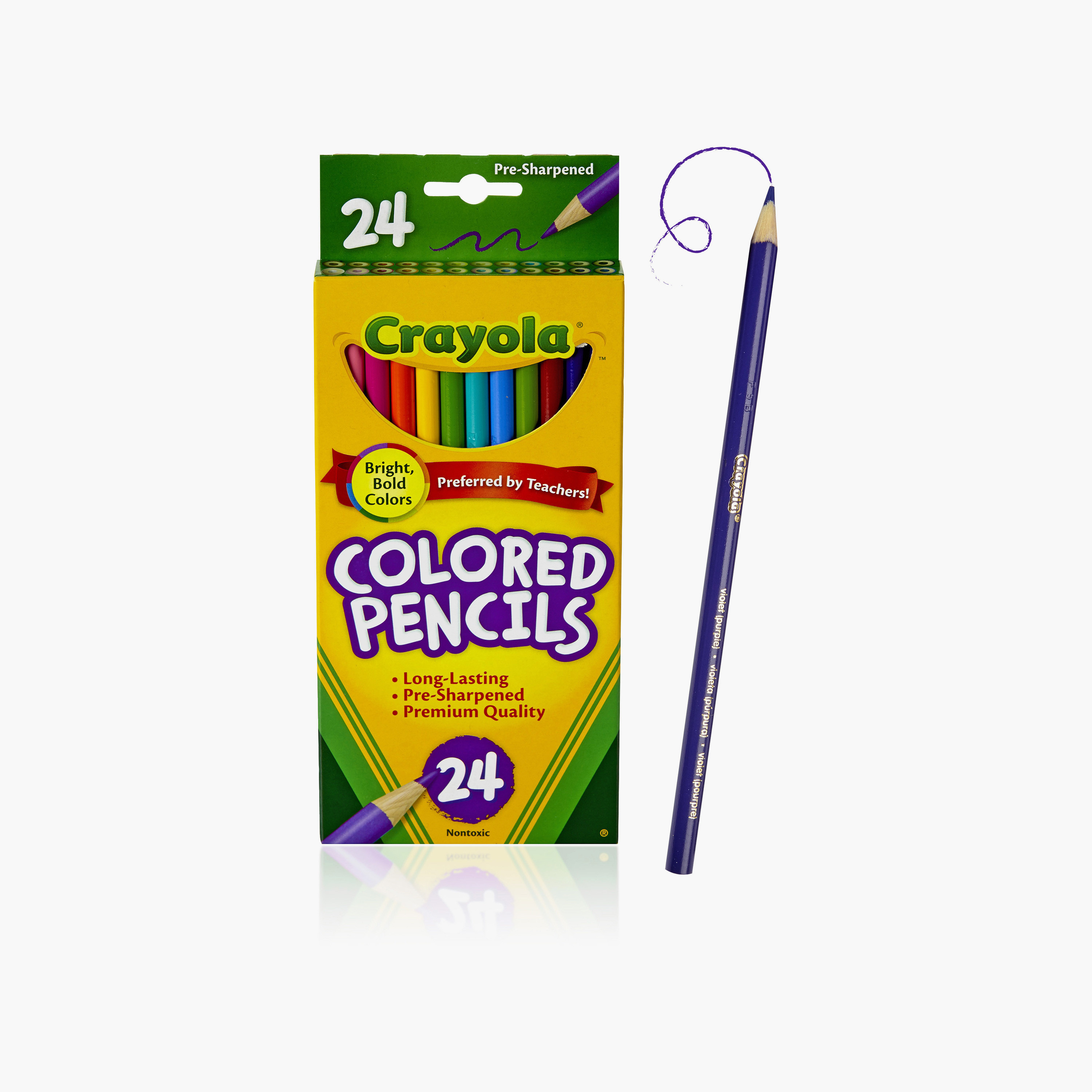 Crayola 24-Piece Coloured Pencils-school-stationery-pensandpencils-image-8