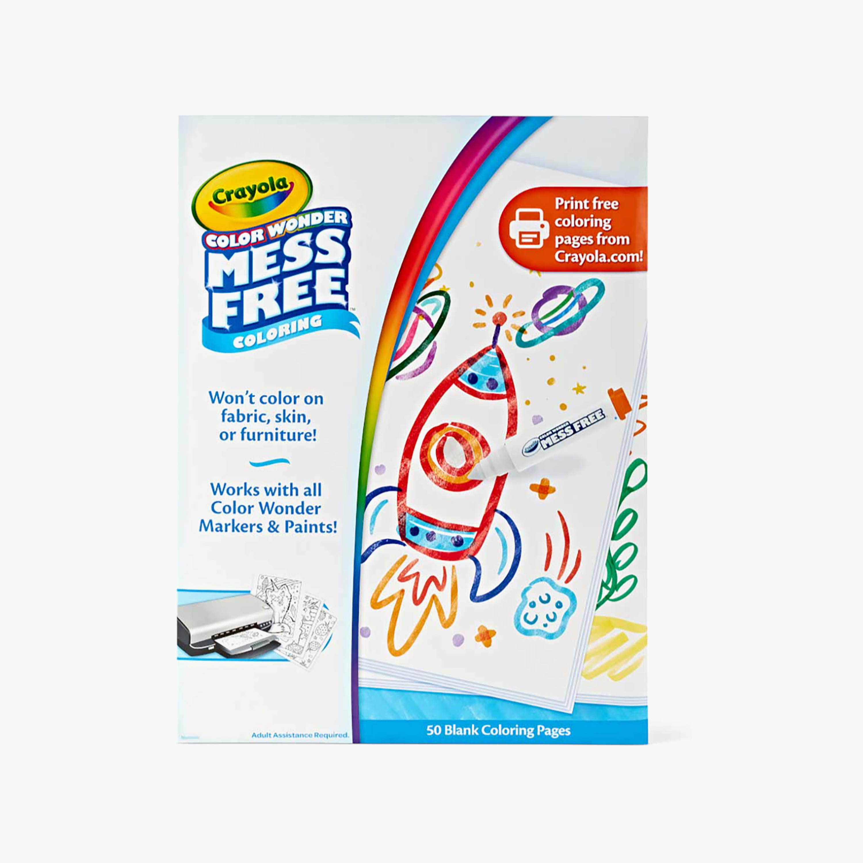 Crayola 50-Piece Blank Mess Free Colouring Pages-school-artsandcrafts-image-3