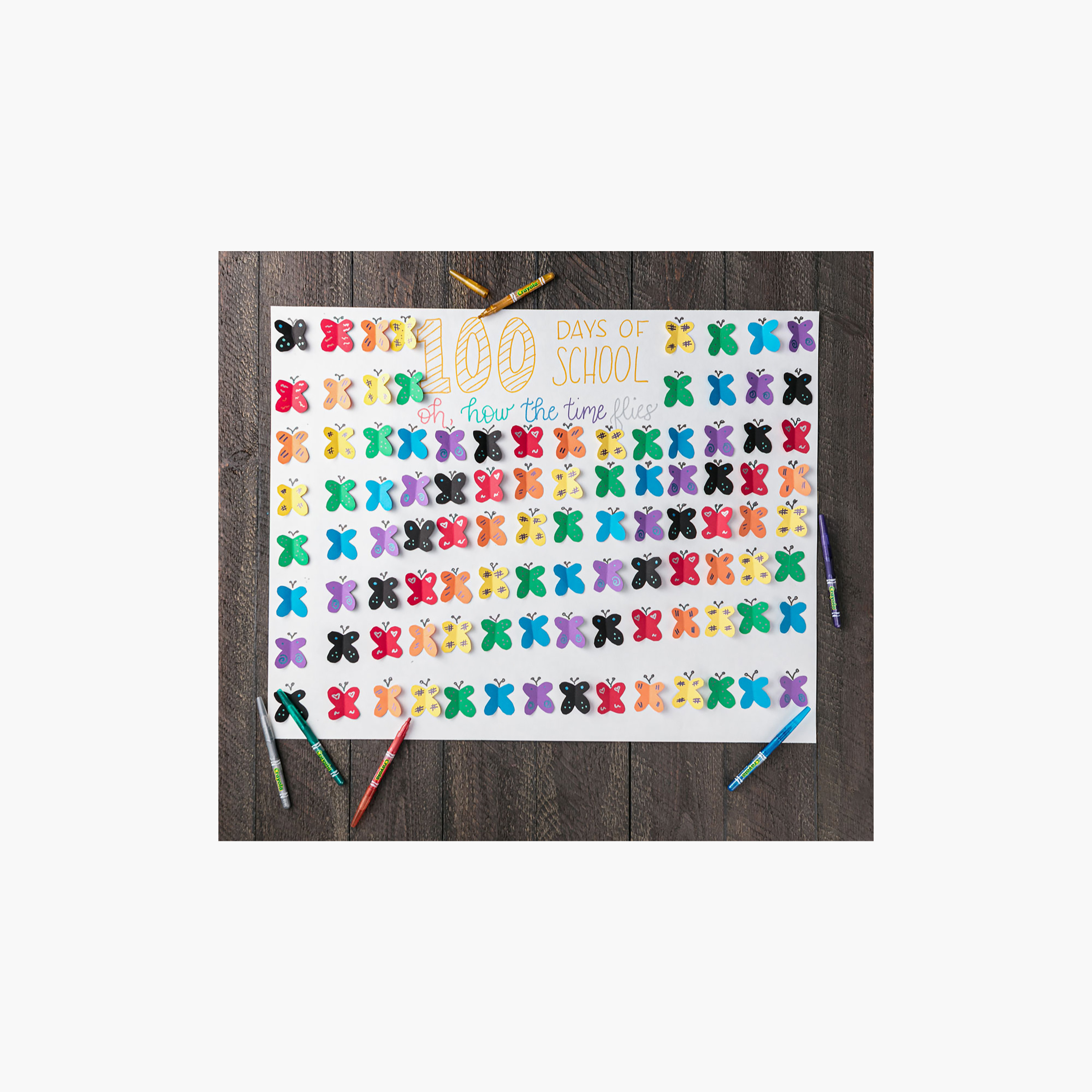 Crayola 6-Piece Glitter Markers-school-artsandcrafts-image-3