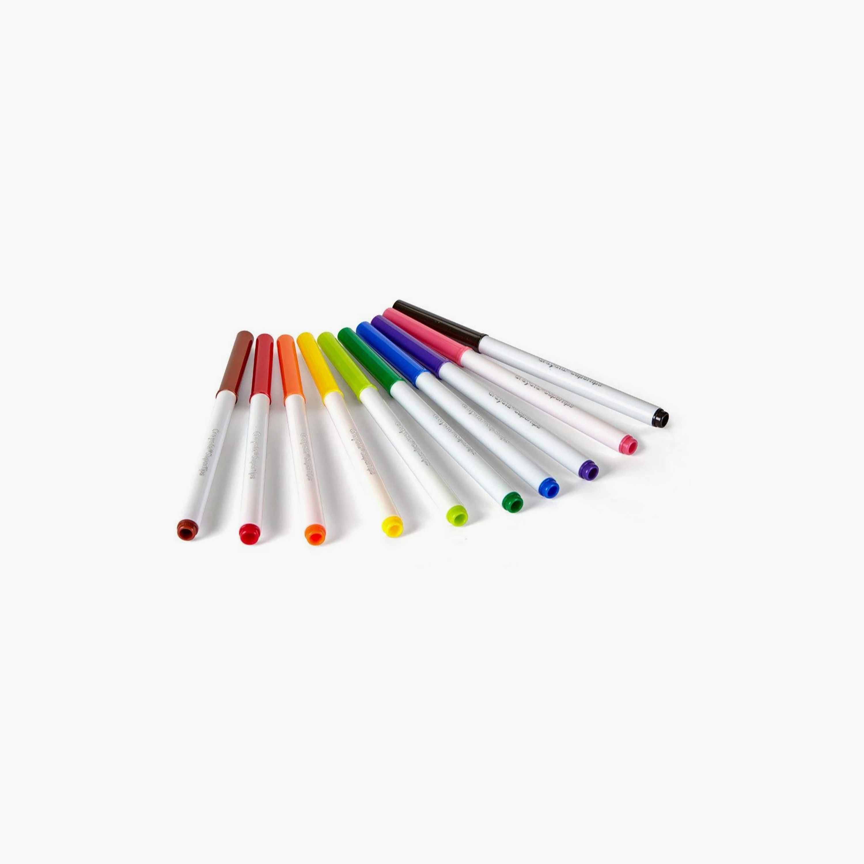 Crayola 8-Piece Super Tips Washable Markers-school-artsandcrafts-image-1