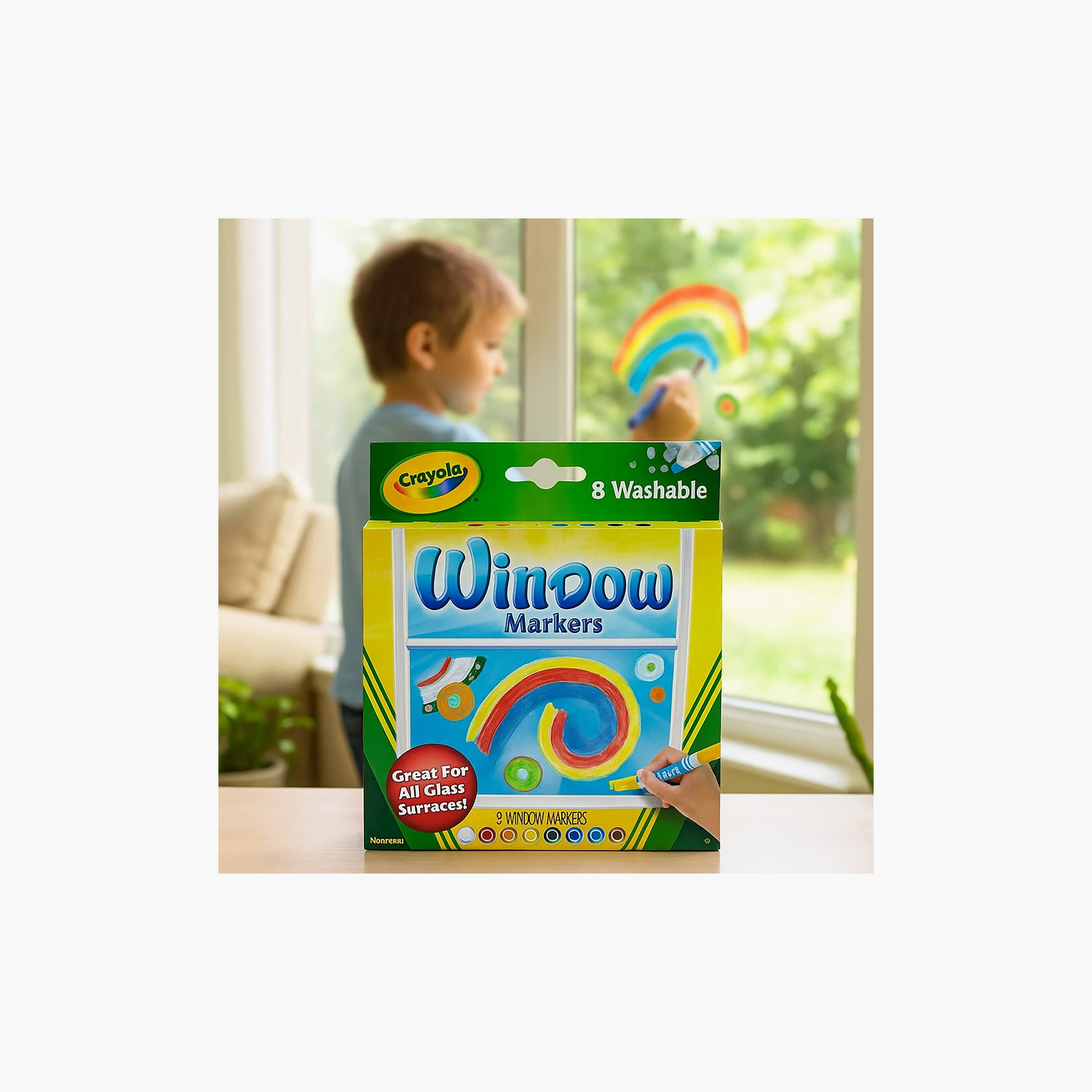 Crayola 8-Piece Washable Window Markers-school-artsandcrafts-image-2