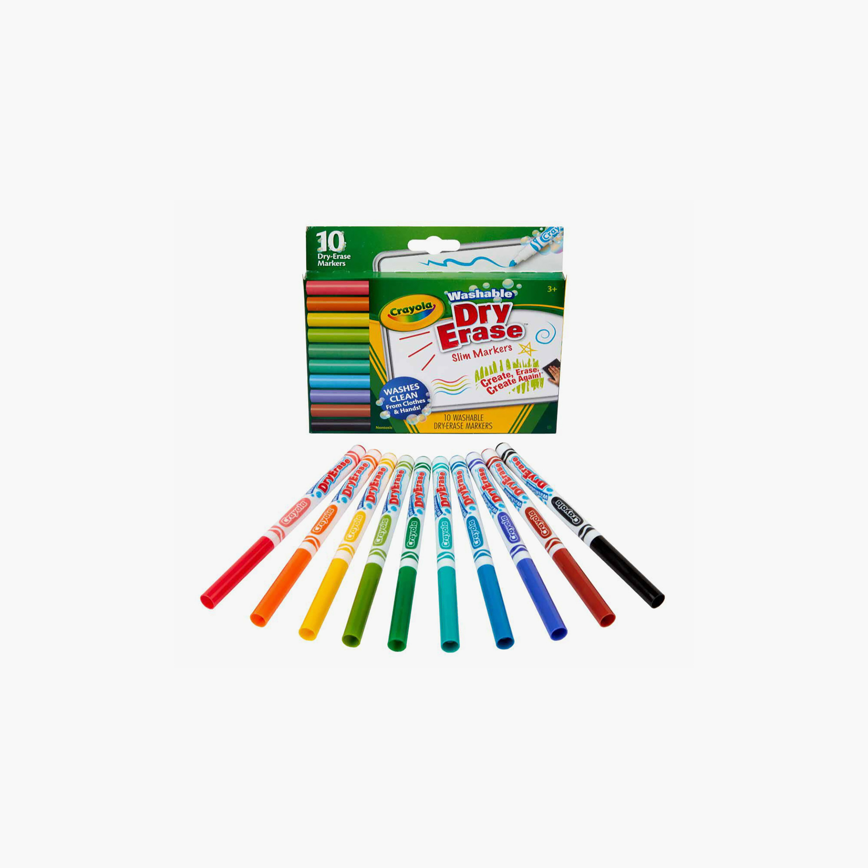 Crayola 10-Piece Washable Dry Erase Markers-school-artsandcrafts-image-2