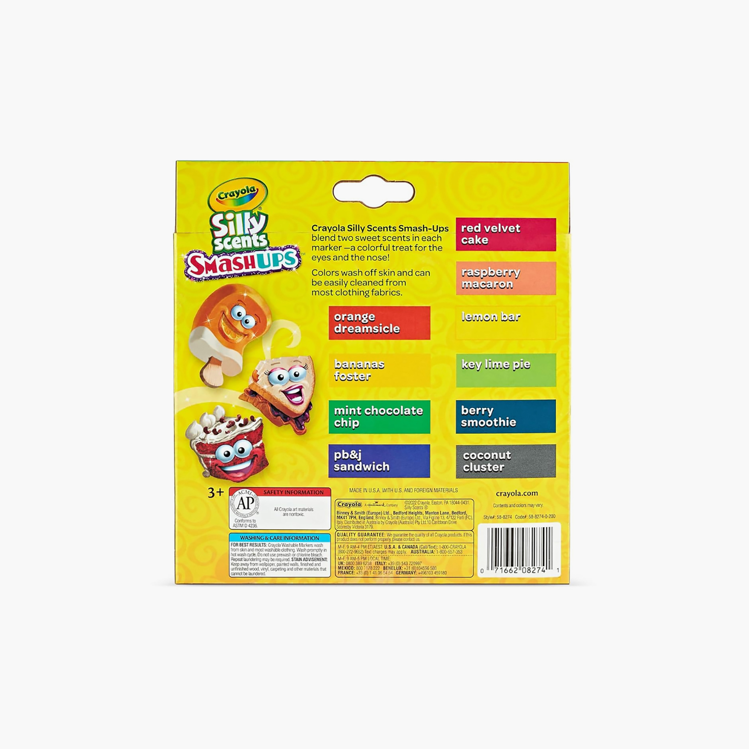 Crayola 10-Piece Silly Scents Smash-Ups Broad Line Washable Markers-school-artsandcrafts-image-4