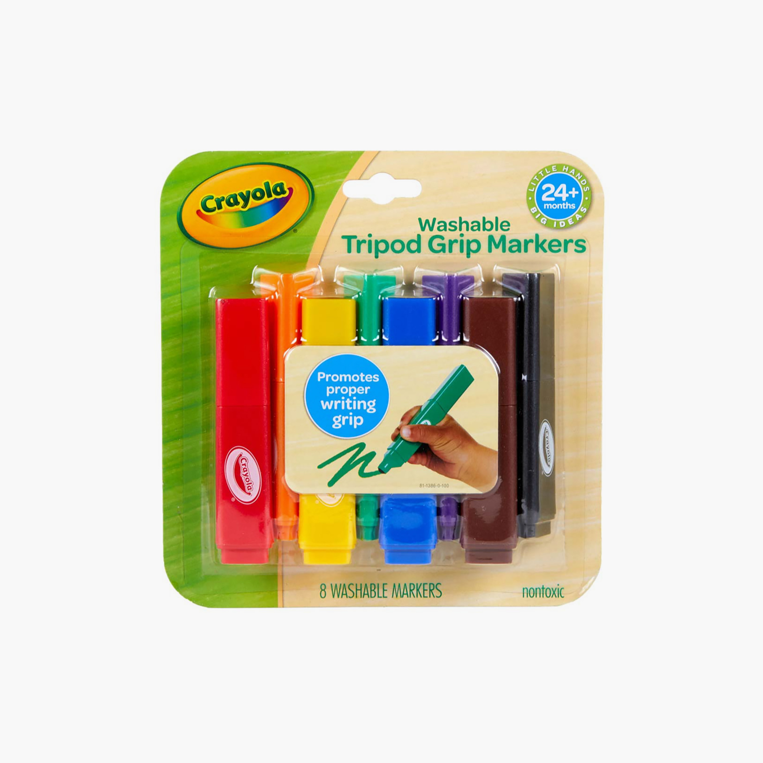 Crayola 8-Piece Washable Tripod Grip Crayons-school-artsandcrafts-image-5
