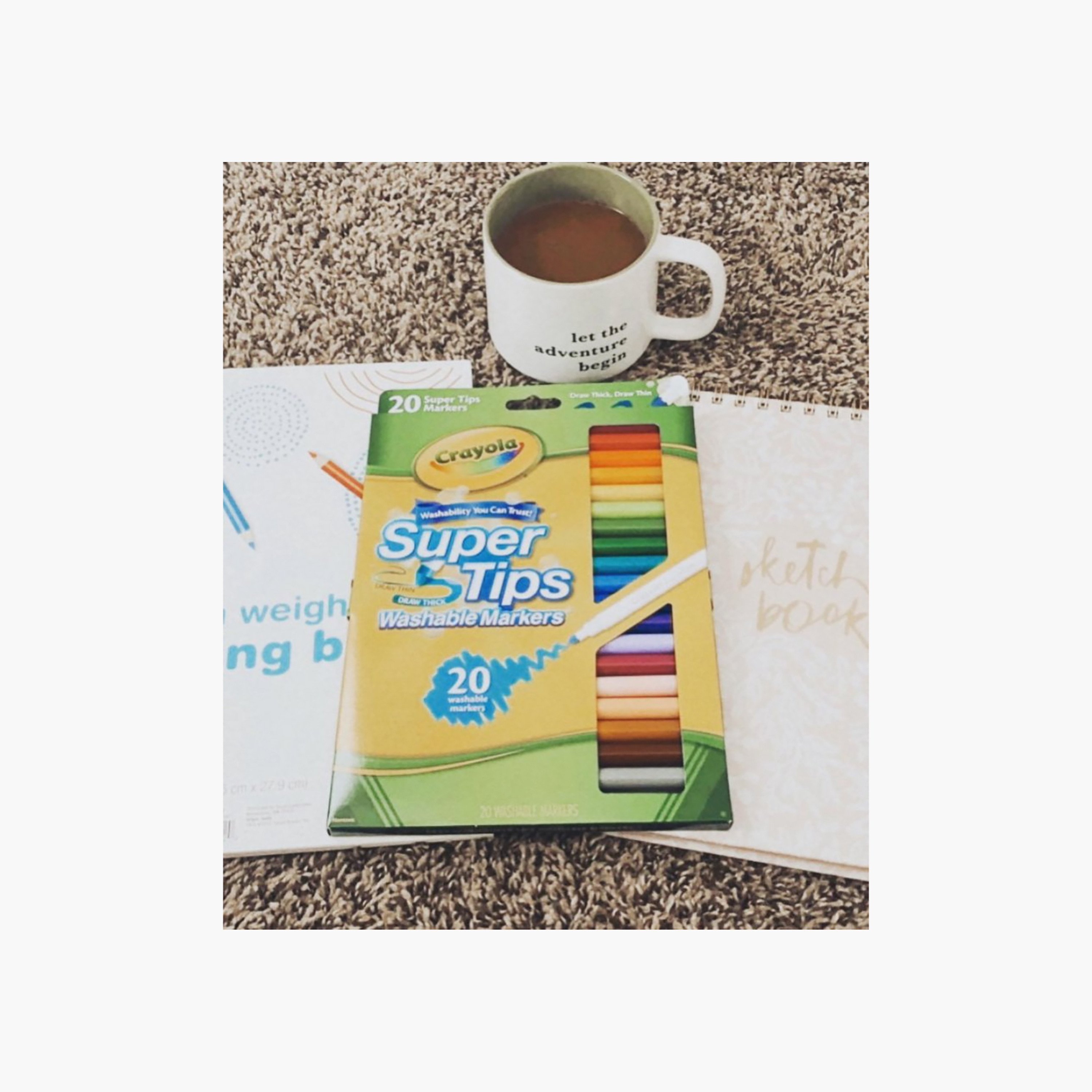 Crayola 20-Piece Super Tips Washable Markers-school-artsandcrafts-image-4