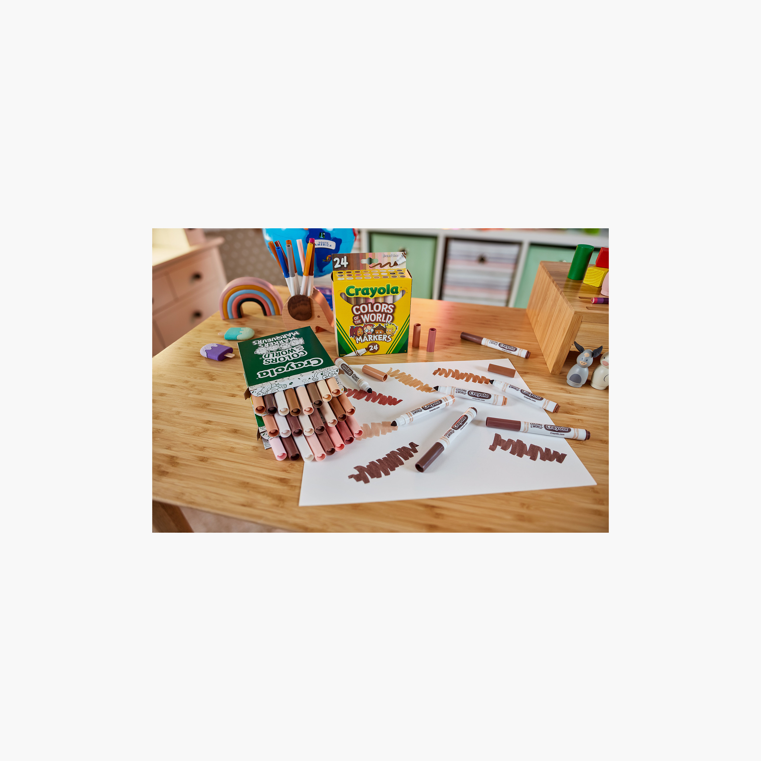 Crayola 24-Piece Colours of the World Broad Line Washable Markers-school-artsandcrafts-image-8