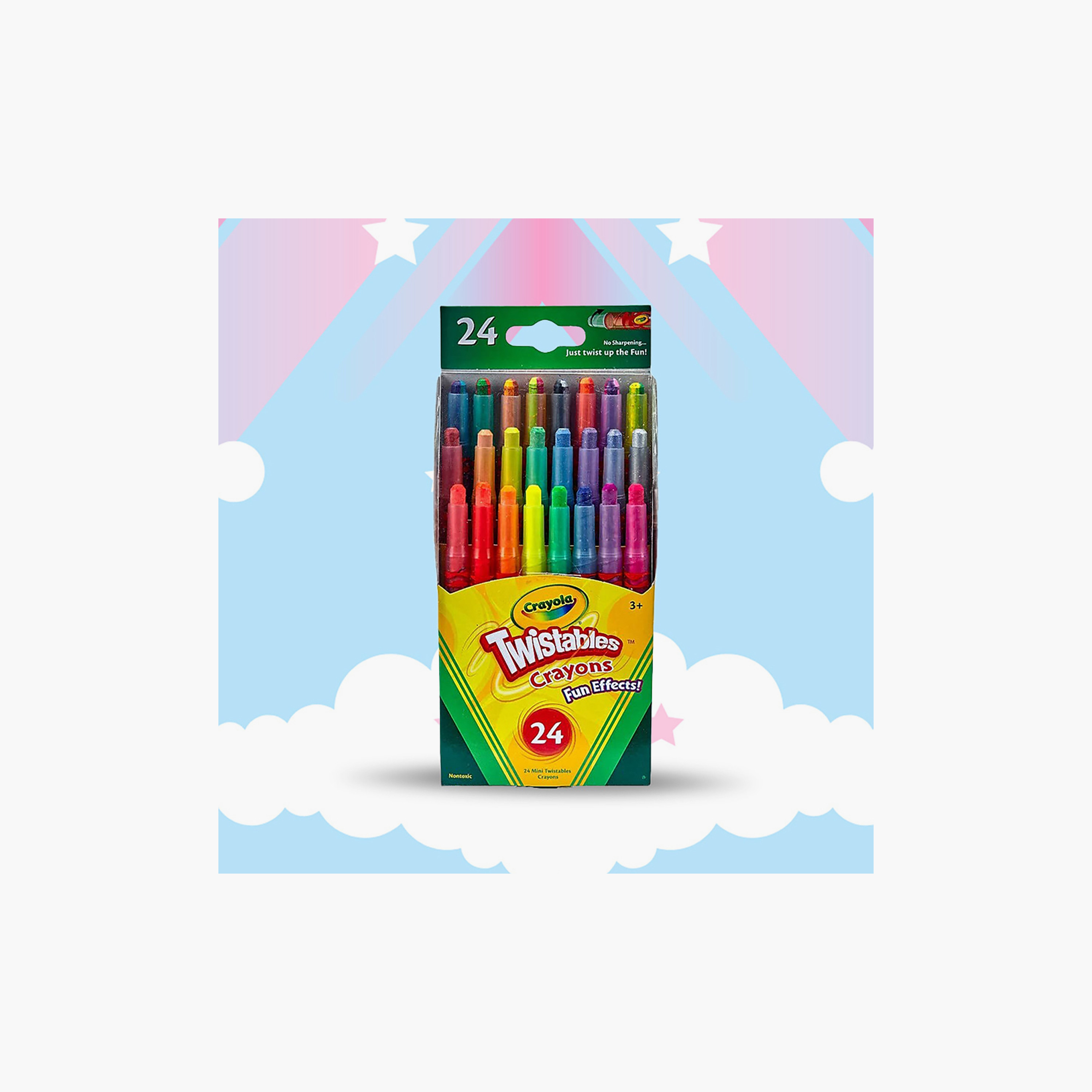 Crayola 24-Piece Fun Effect Twistable Crayons-school-artsandcrafts-image-2