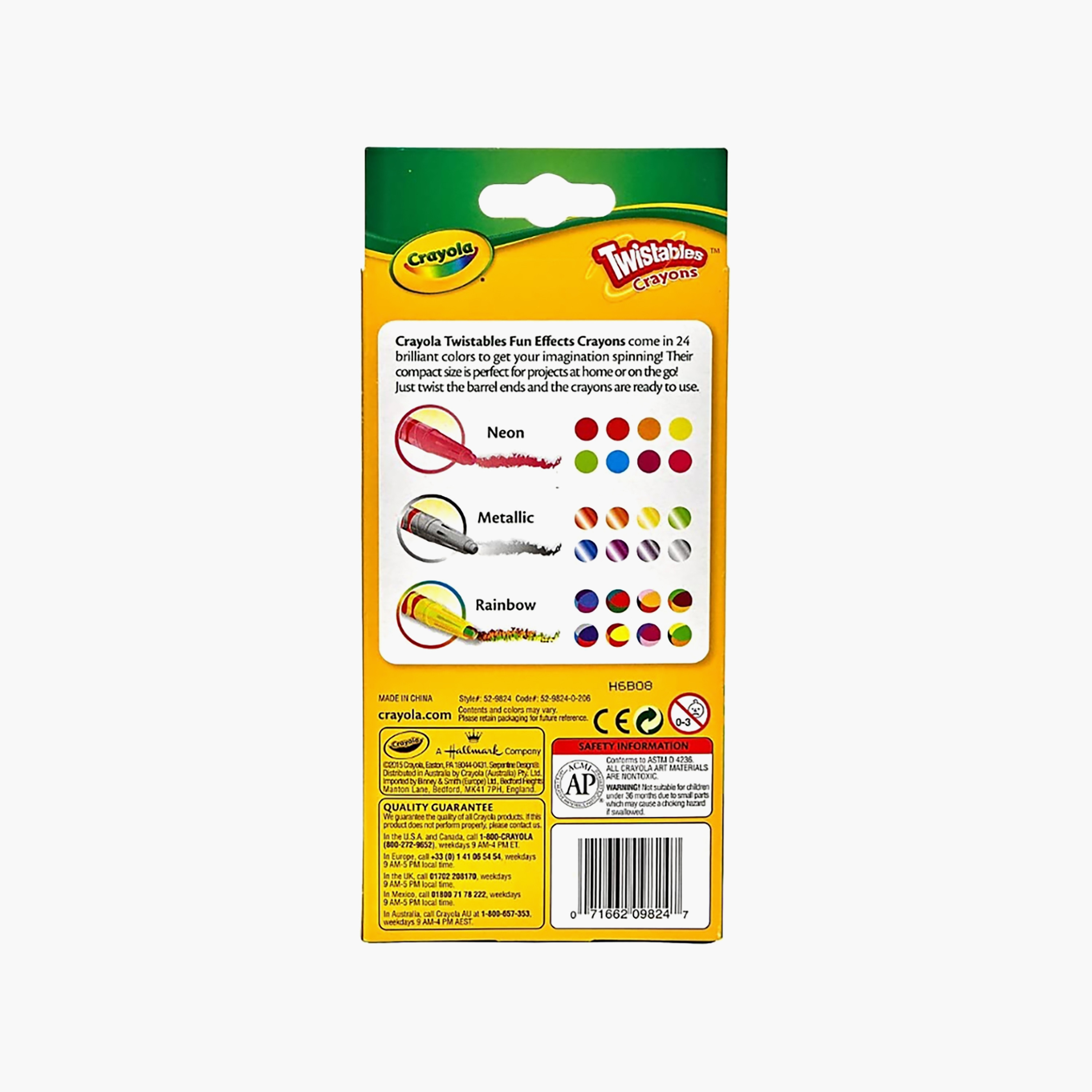 Crayola 24-Piece Fun Effect Twistable Crayons-school-artsandcrafts-image-3