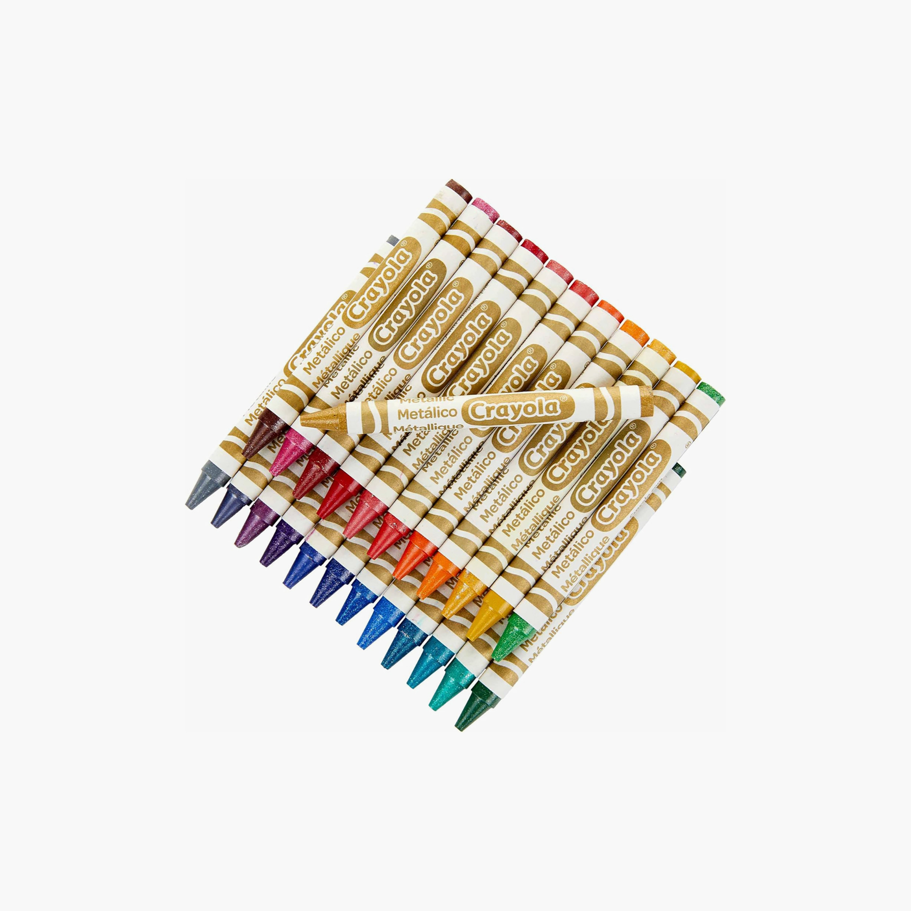 Crayola 24-Piece Metallic Crayons-school-artsandcrafts-image-1