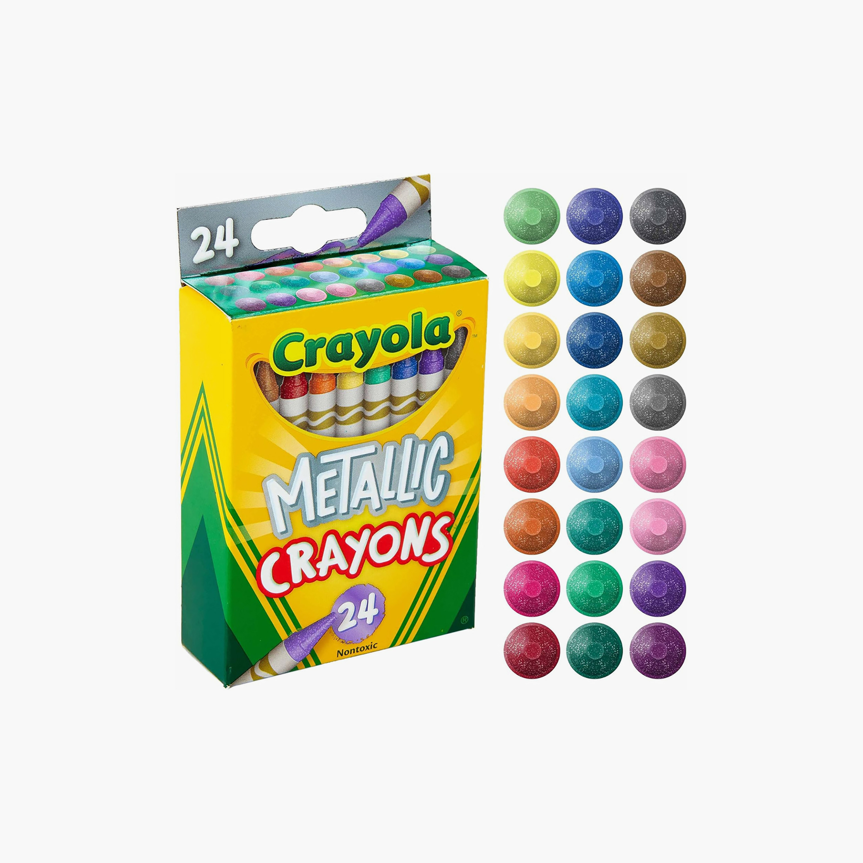 Crayola 24-Piece Metallic Crayons-school-artsandcrafts-image-2