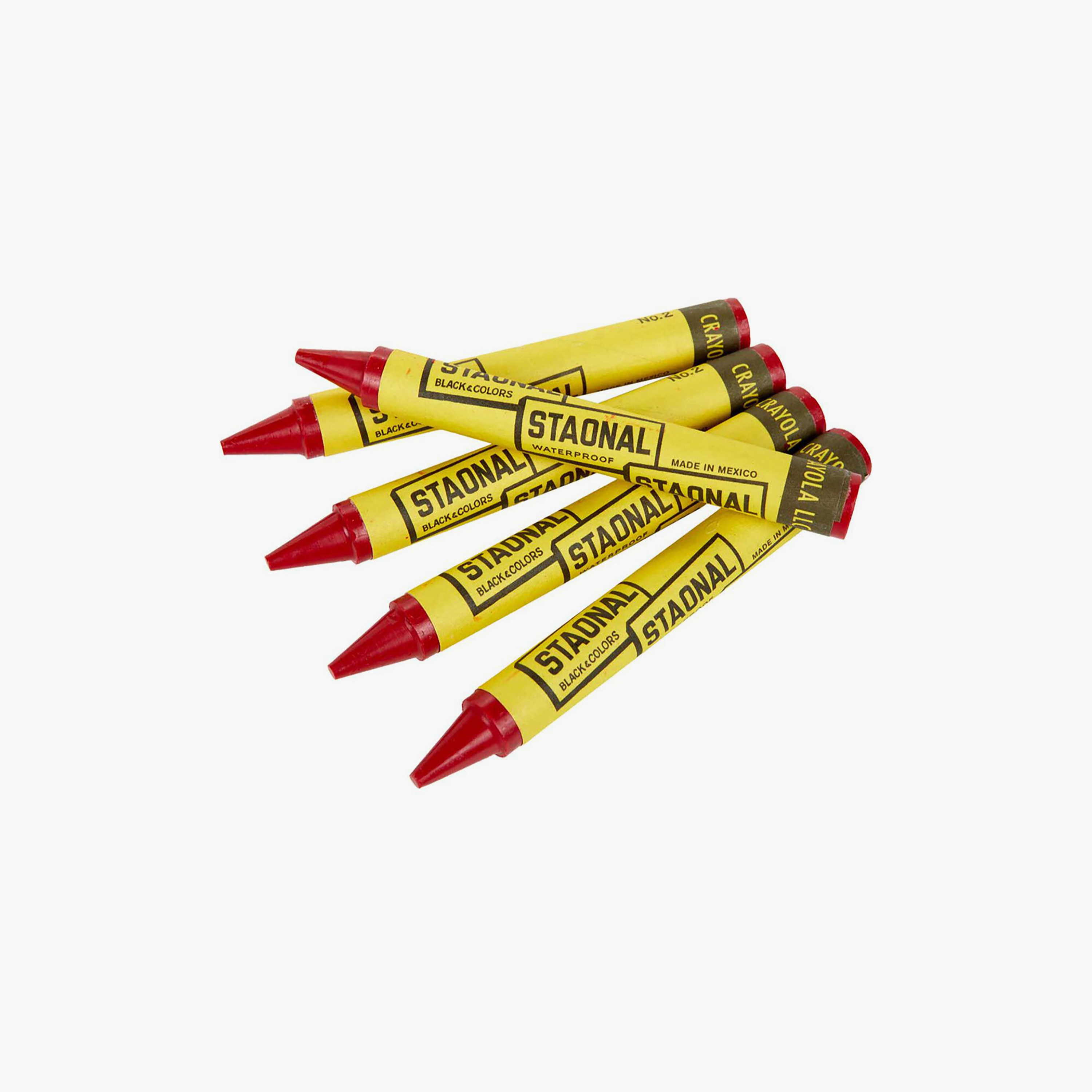 Crayola 8-Piece Staonal Marking Crayons - Red-school-artsandcrafts-image-2