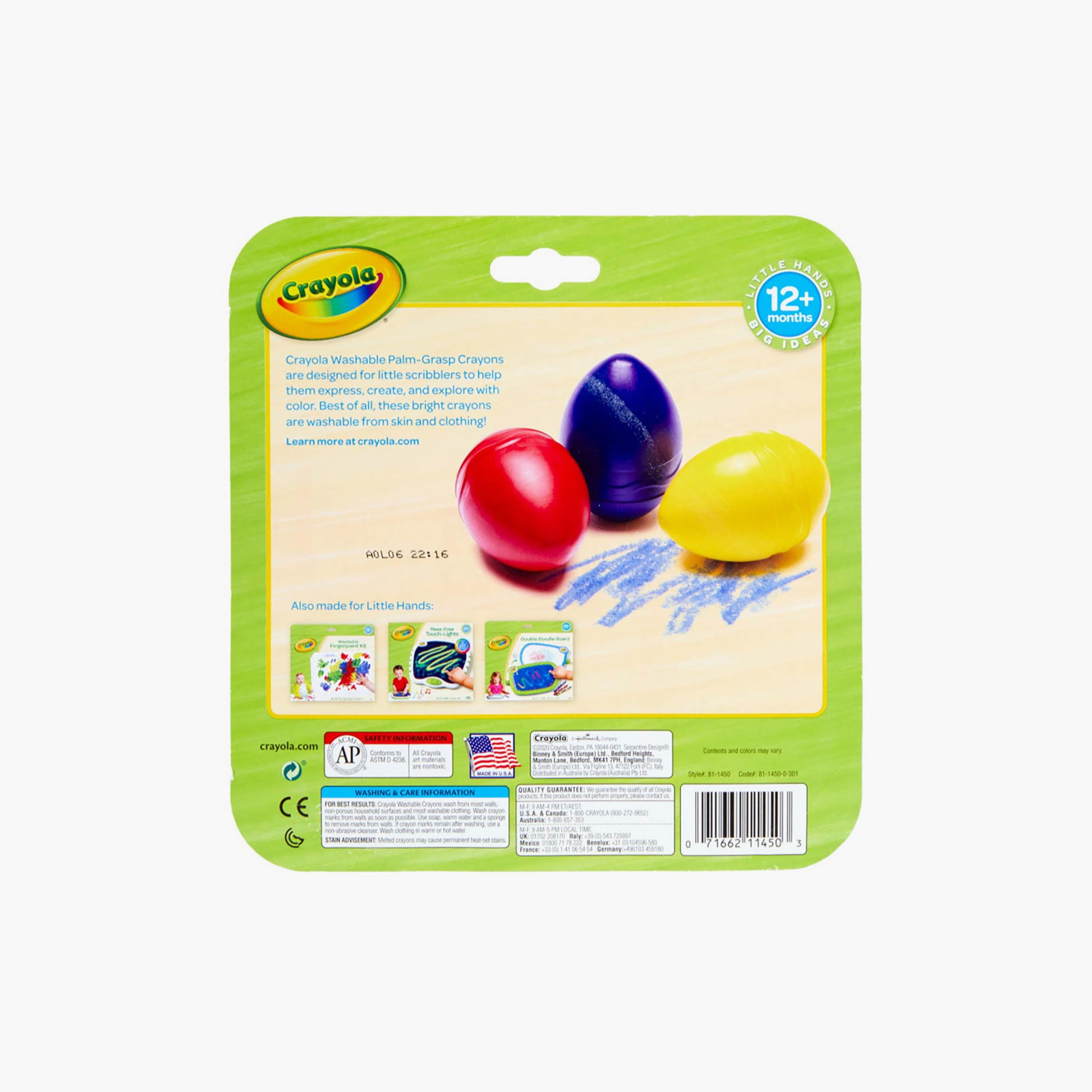 Crayola 3-Piece Washable Palm-Grasp Crayons-school-artsandcrafts-image-6