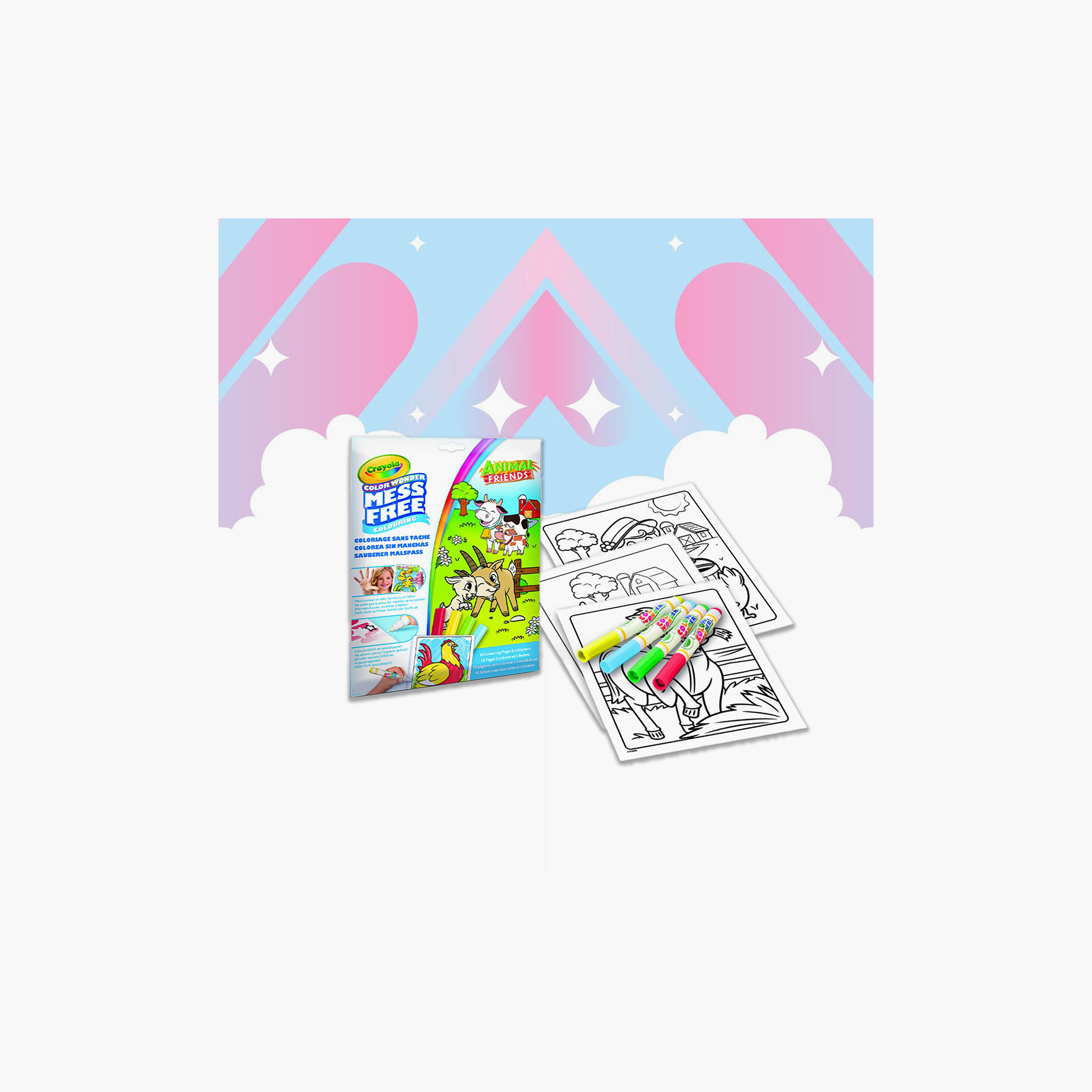 Crayola Colour Animal Friends Colouring & Activity Set-school-artsandcrafts-image-2
