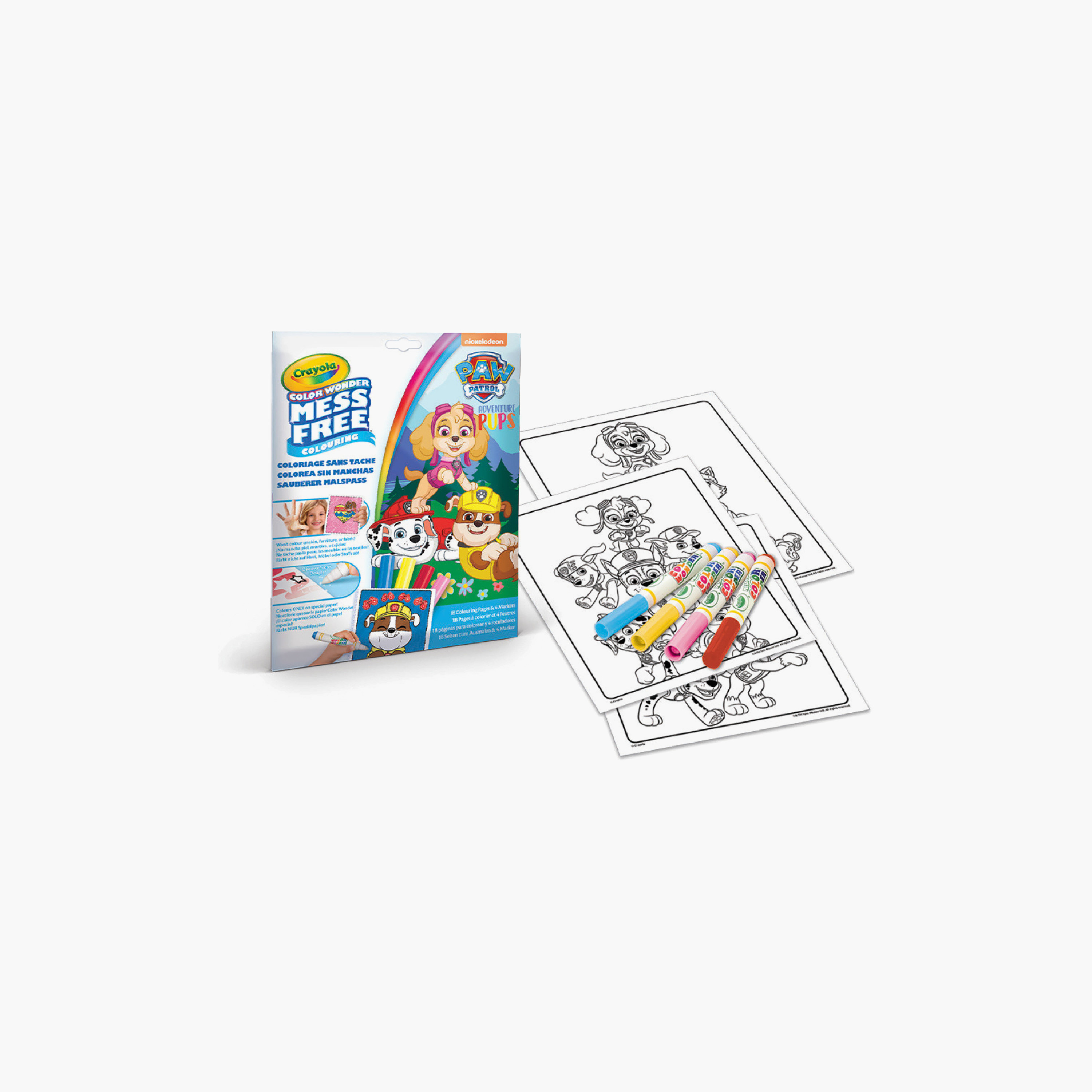 Crayola Colour Paw Patrol Princess Colouring & Activity Set-school-artsandcrafts-image-2