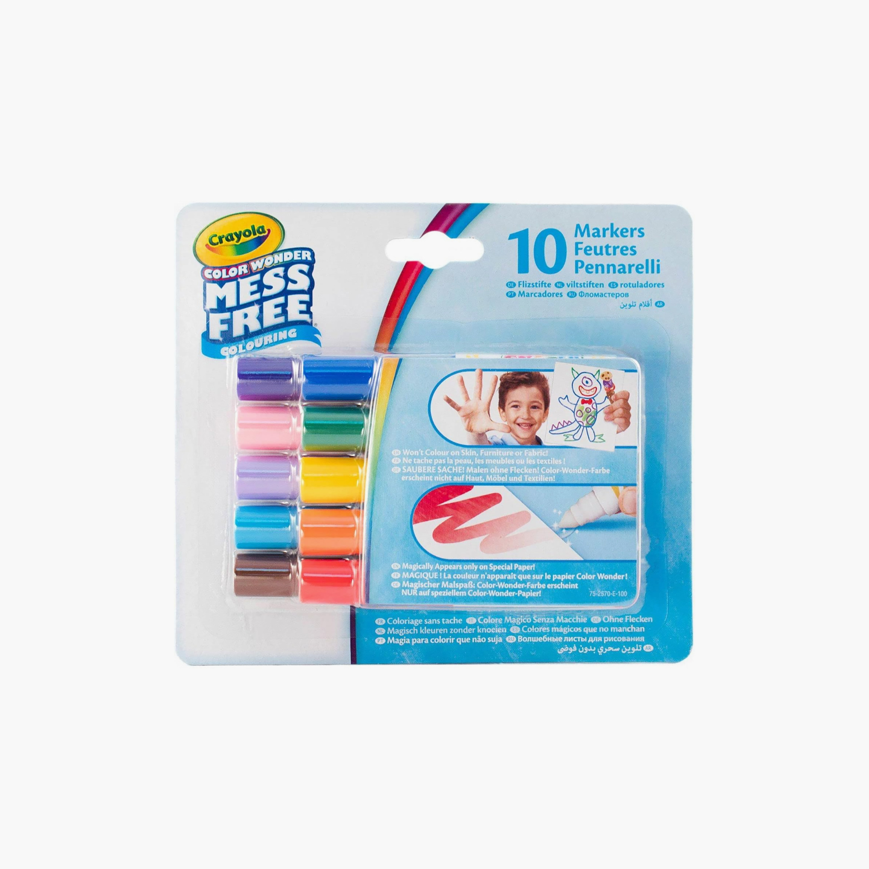 Crayola 10-Piece Colour Wonder Mess Free Mini Markers-school-artsandcrafts-image-3