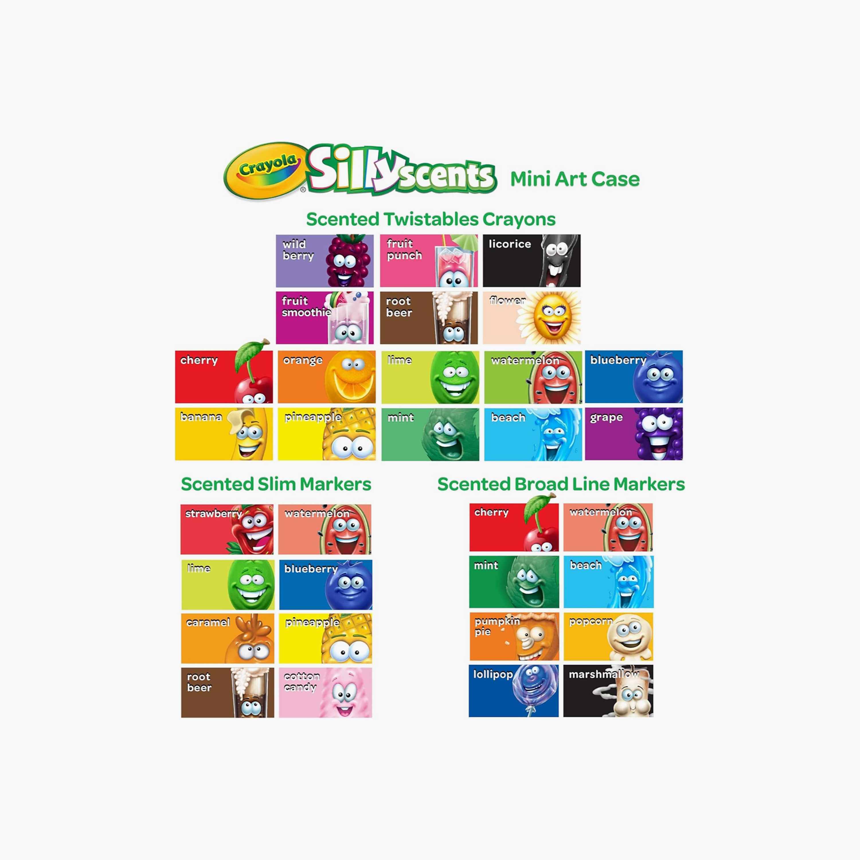 Crayola Silly Scents Sweet Mini Art Case-school-artsandcrafts-image-3