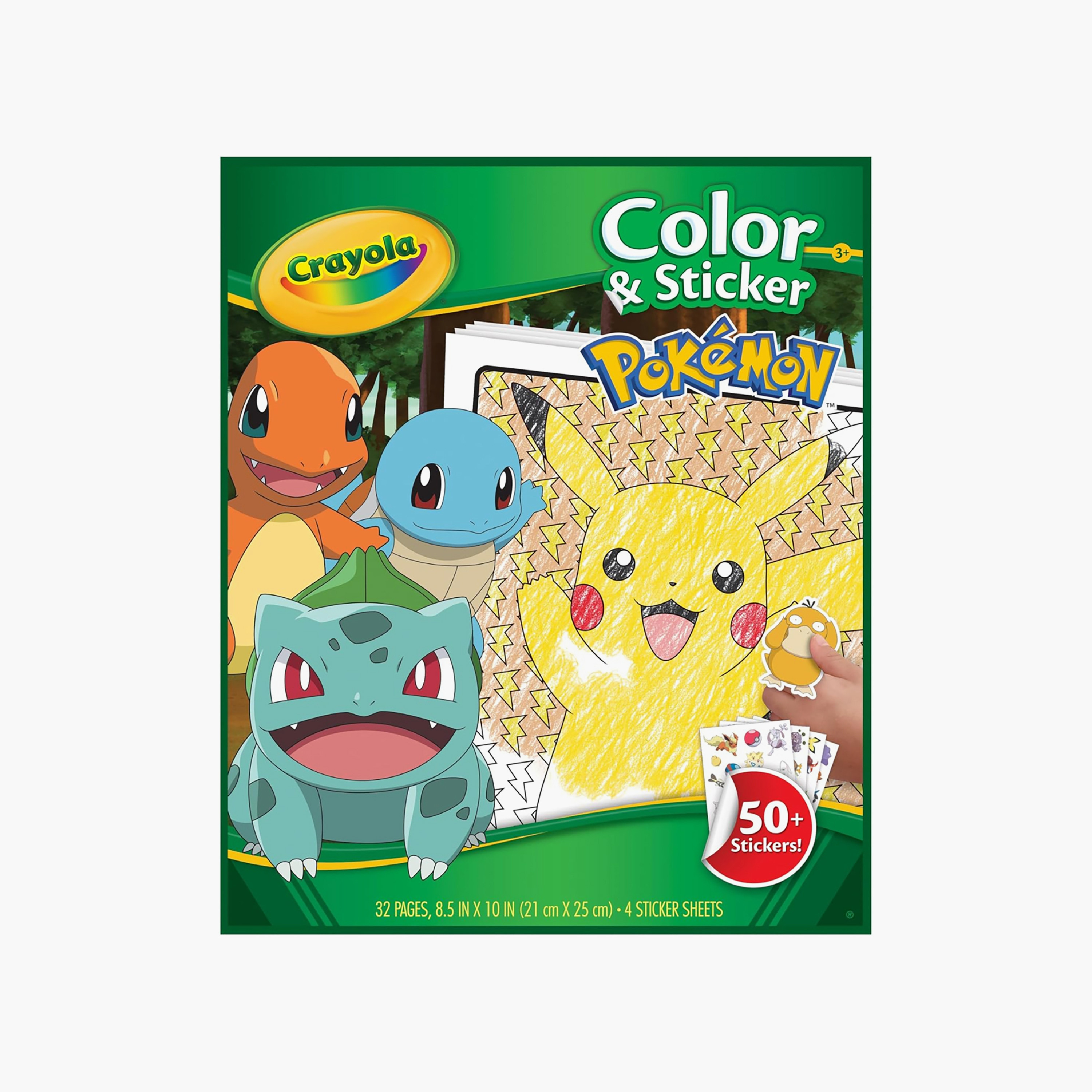Crayola Pokemon Colour & Sticker Activity Kit-school-artsandcrafts-image-4