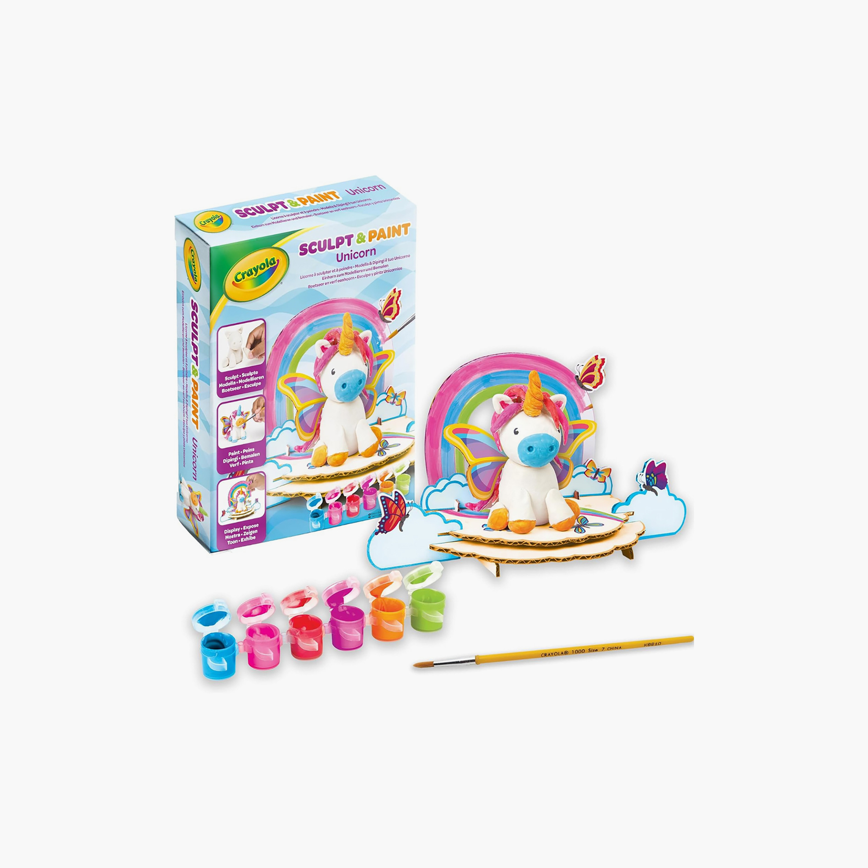 Crayola Sculpt & Paint Unicorn Kit-school-artsandcrafts-image-2