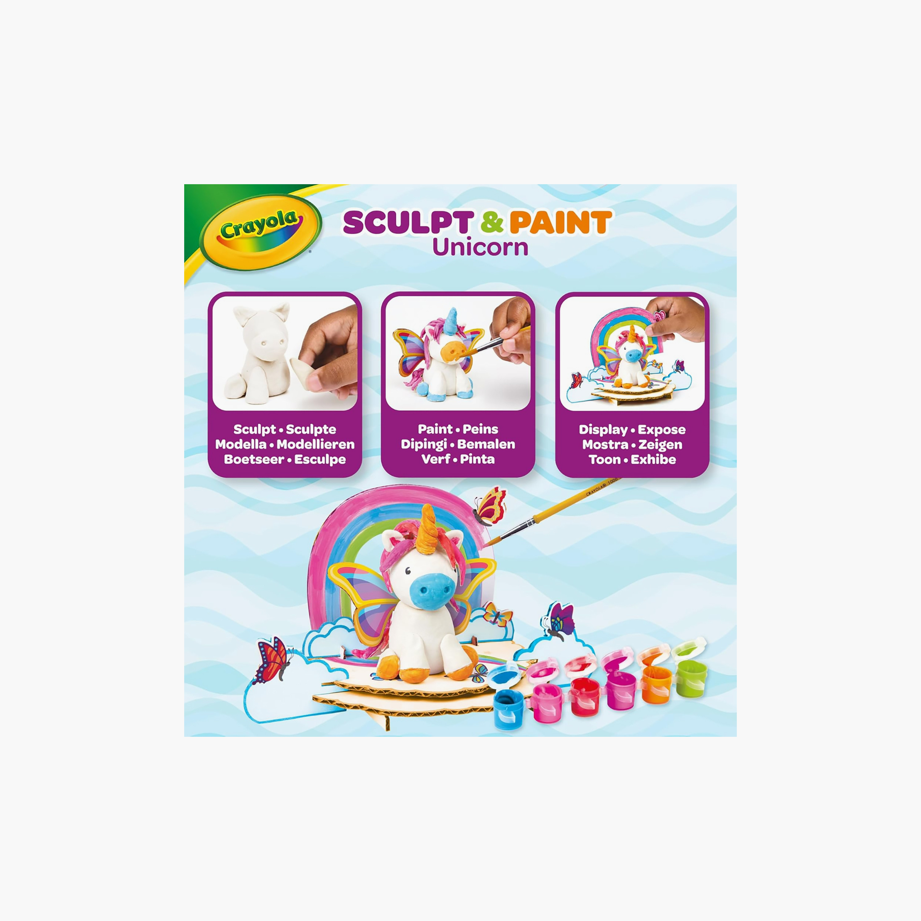 Crayola Sculpt & Paint Unicorn Kit-school-artsandcrafts-image-6