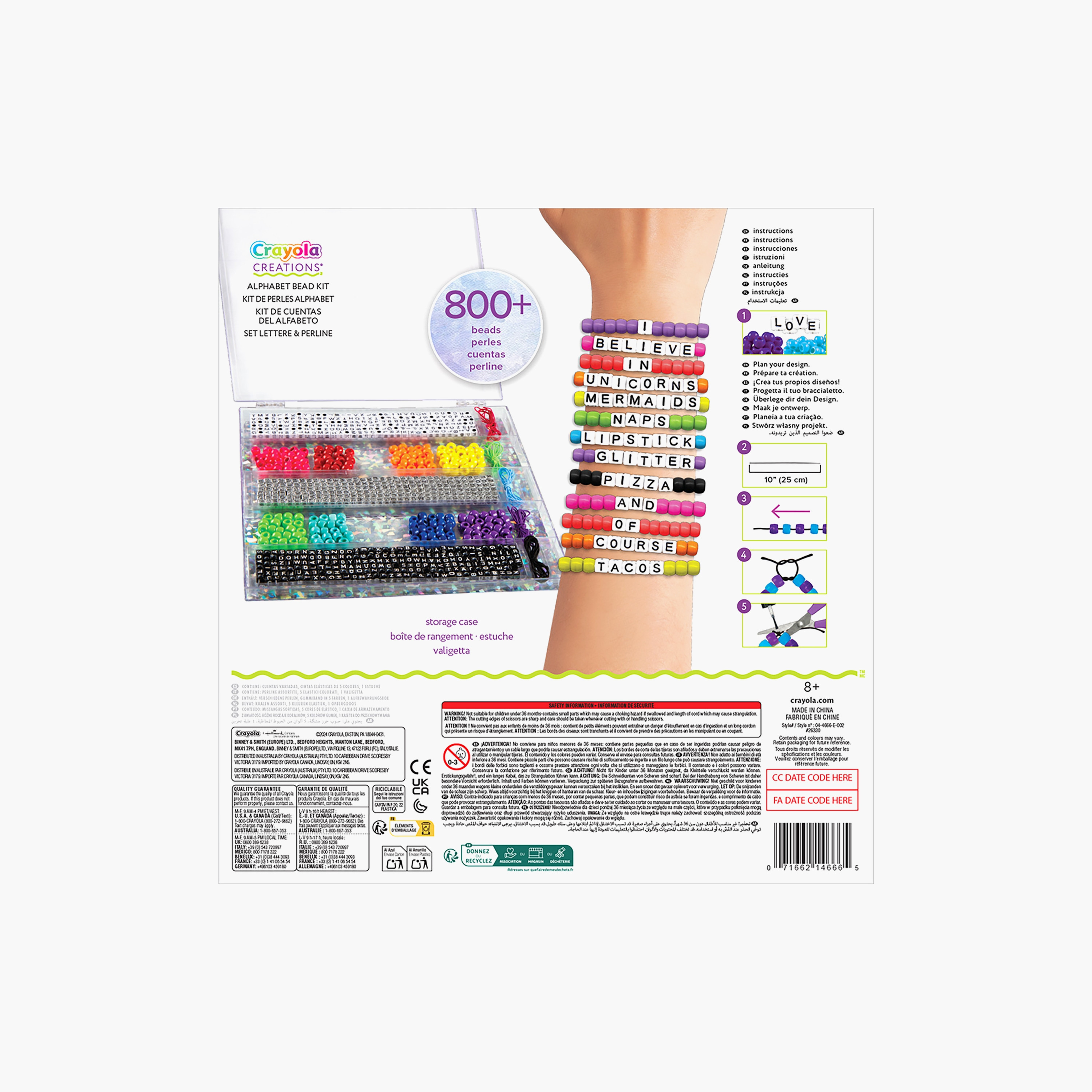 Crayola Alphabet Bead Kit-school-artsandcrafts-image-2