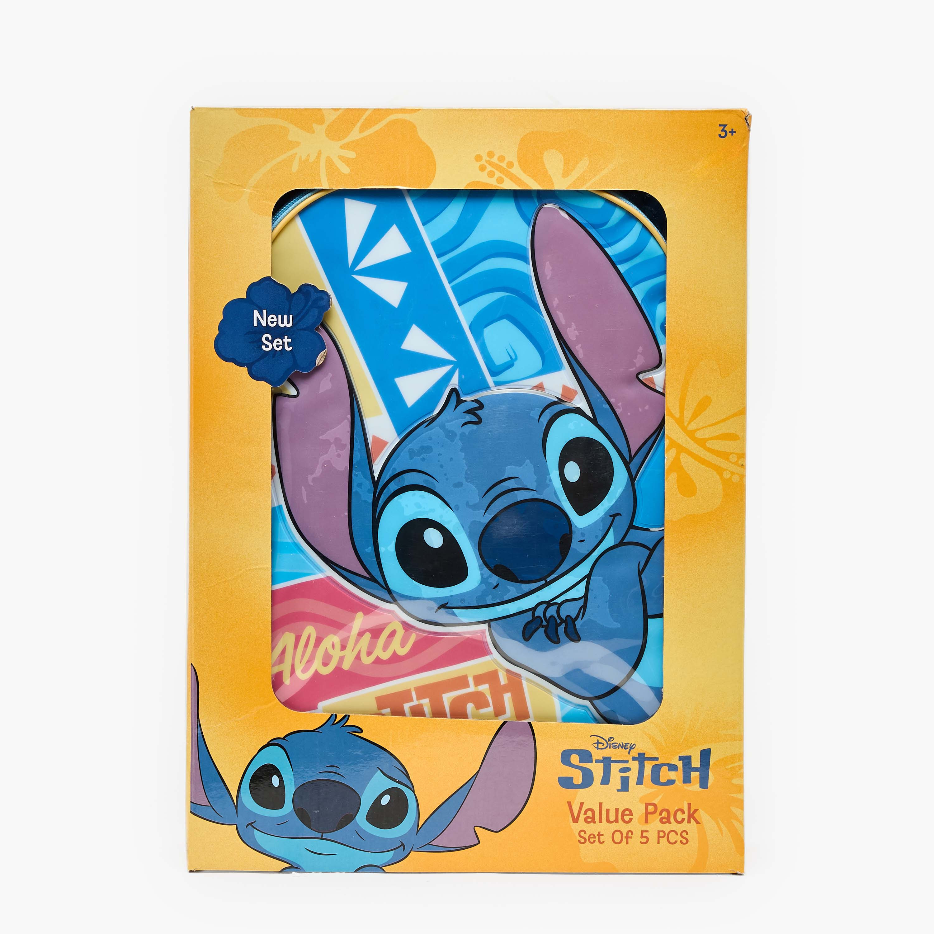 Disney Stitch Print Backpack 5-Piece School Bag Set for Kids 5-8 Years with Pencil Pouch-school-bagsandbackpacks-backpacks-image-18