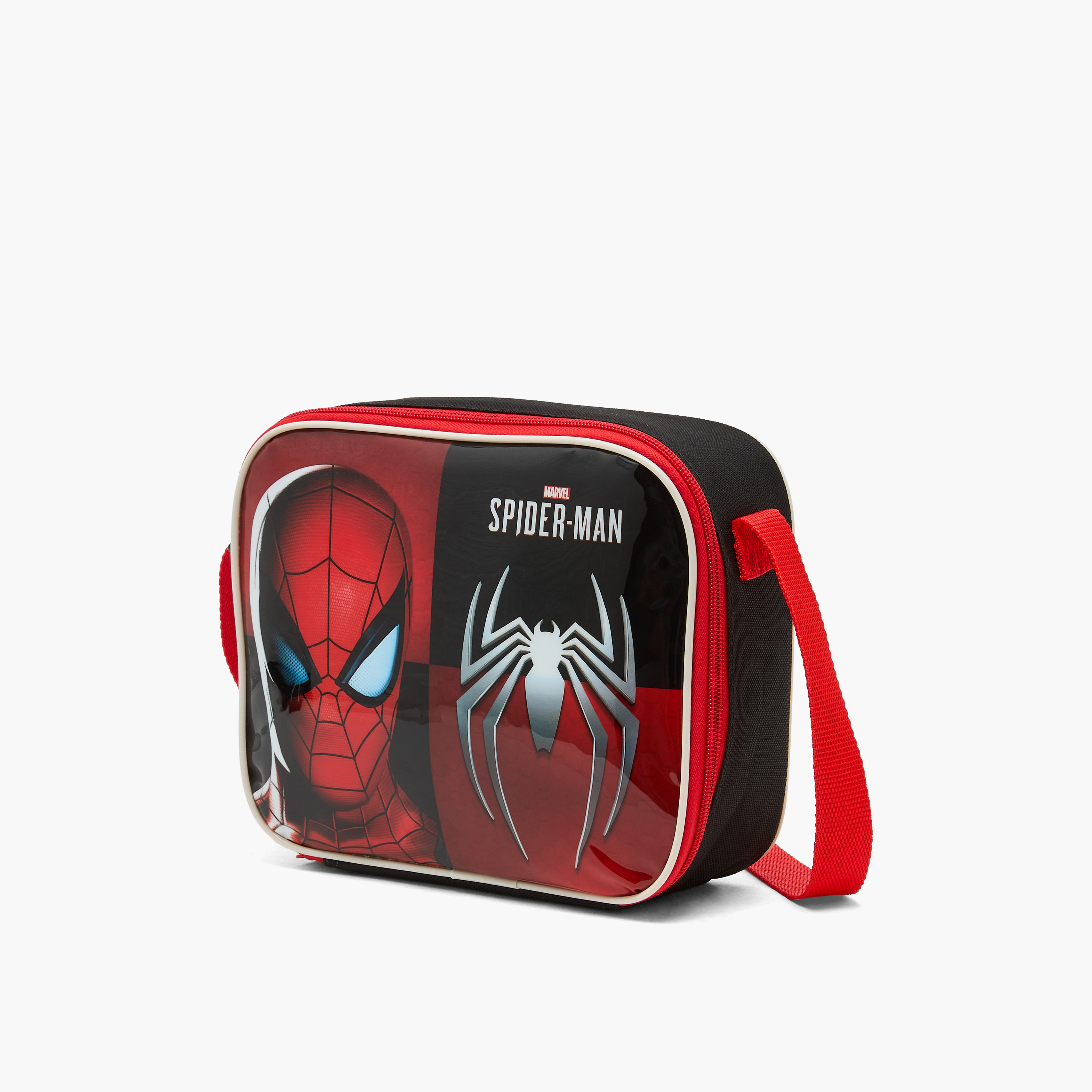 طقم شنطة ظهر مدرسية ومقلمة 5 قطع بطبعات سبايدرمان للأولاد بعمر 5-8 سنوات-school-bagsandbackpacks-backpacks-image-11
