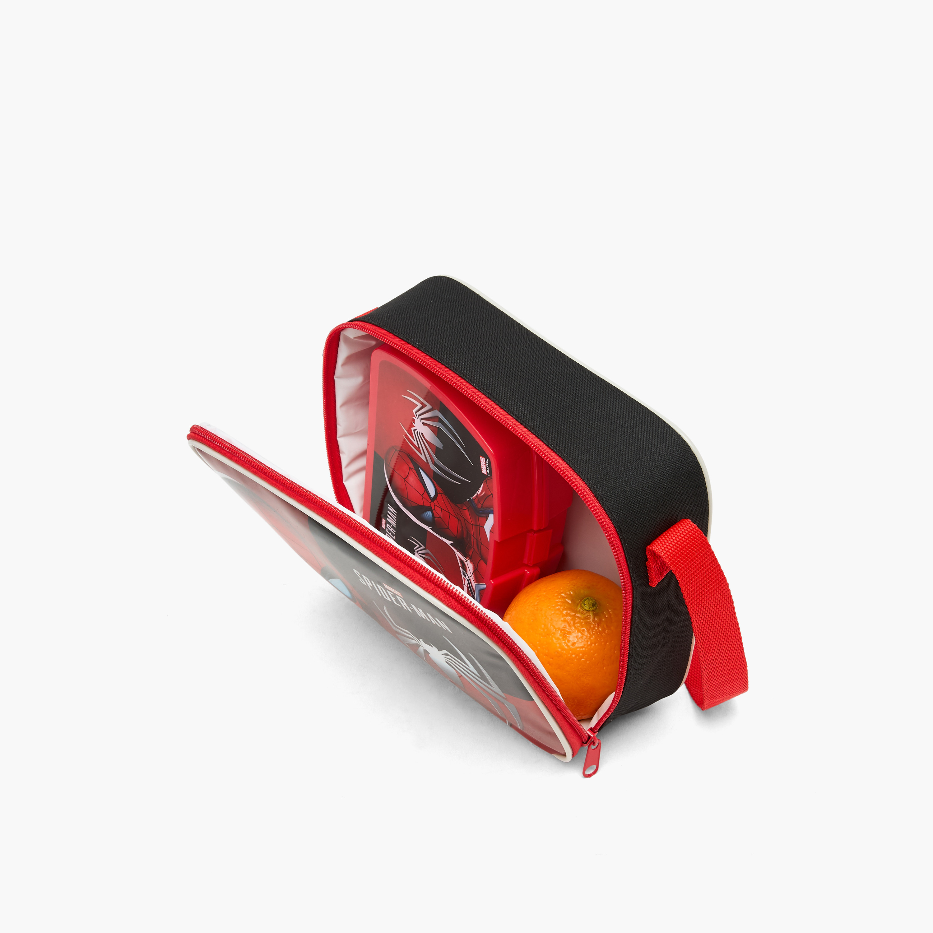 طقم شنطة ظهر مدرسية ومقلمة 5 قطع بطبعات سبايدرمان للأولاد بعمر 5-8 سنوات-school-bagsandbackpacks-backpacks-image-13