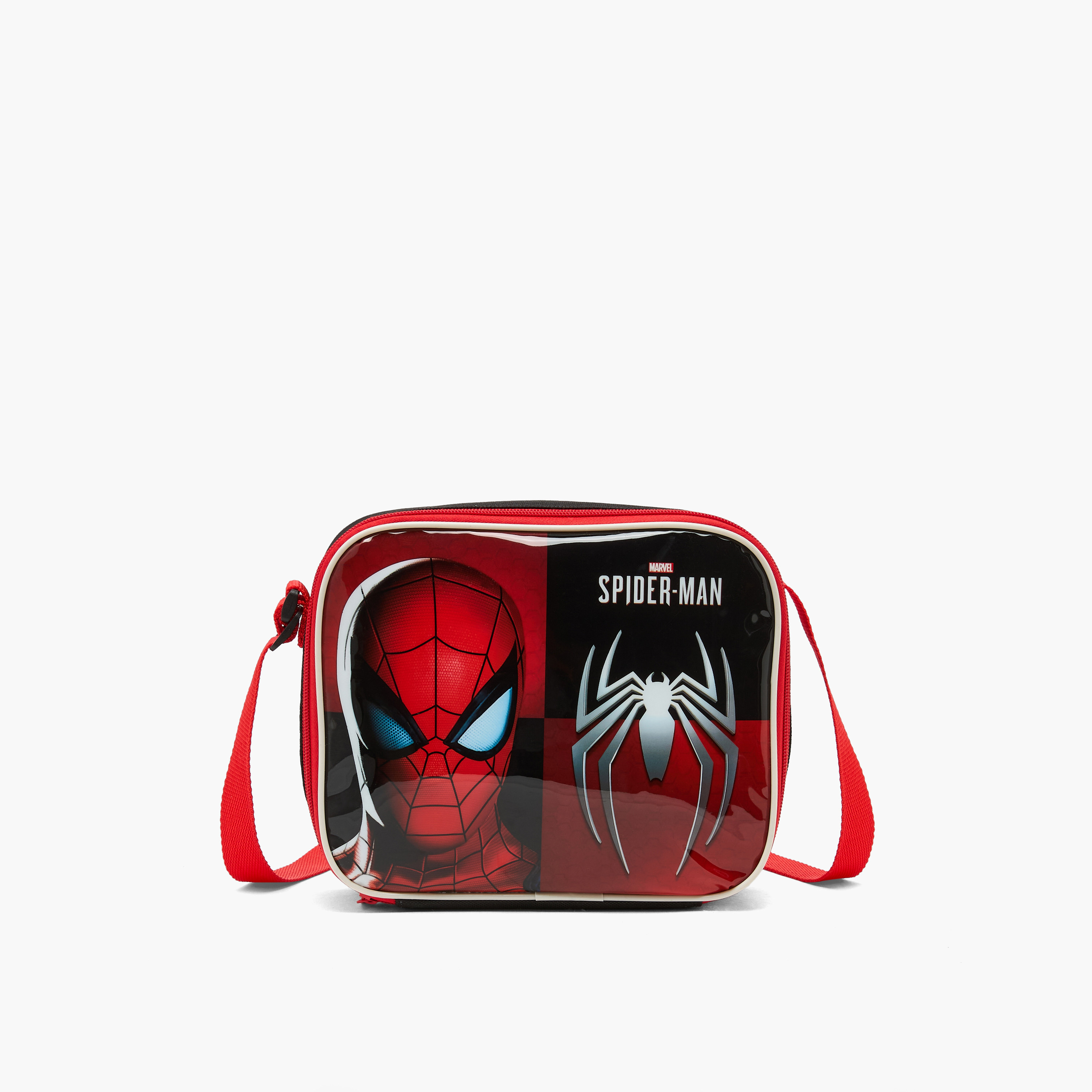 طقم شنطة ظهر مدرسية ومقلمة 5 قطع بطبعات سبايدرمان للأولاد بعمر 5-8 سنوات-school-bagsandbackpacks-backpacks-image-10