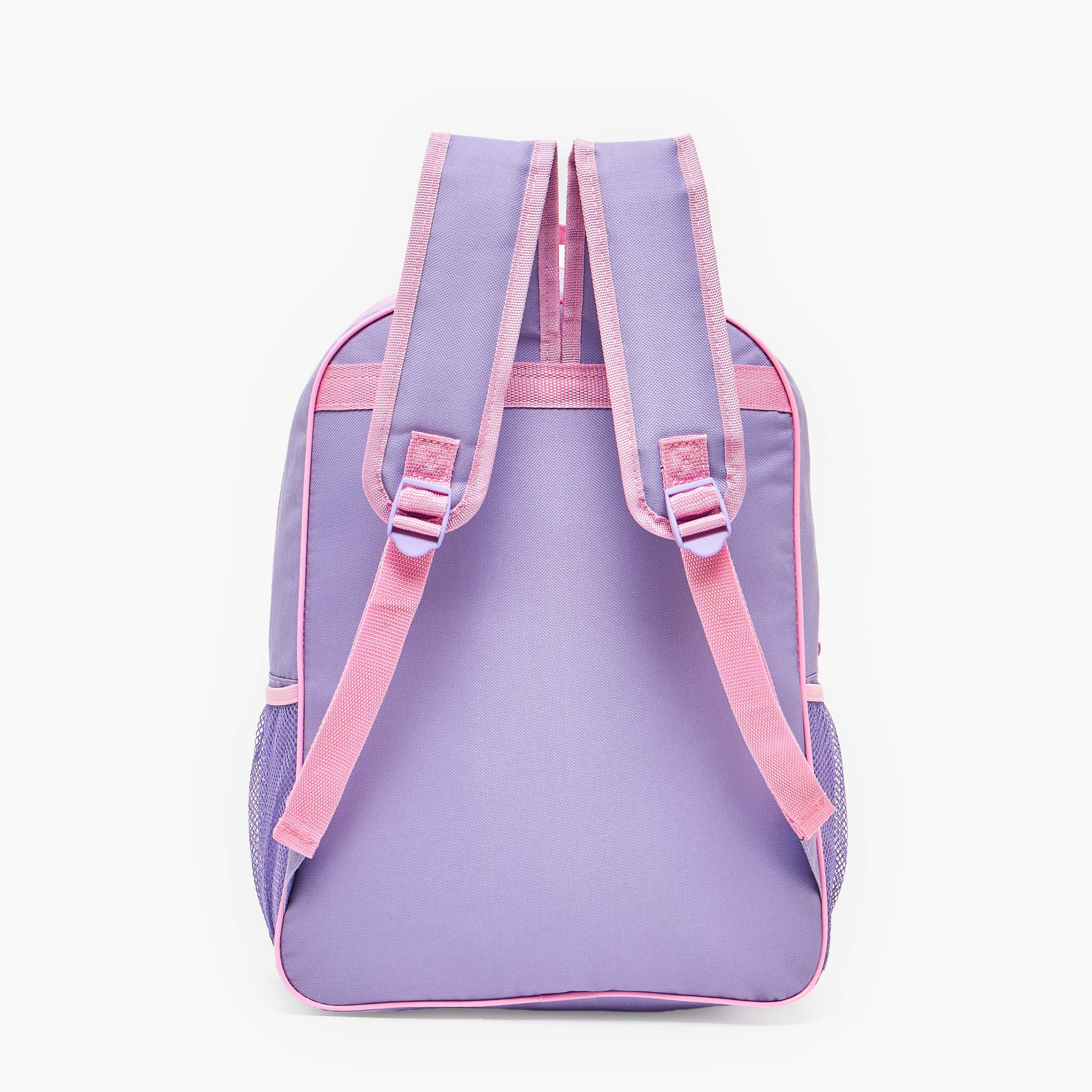 Sanrio Kuromi Print Backpack 5-Piece School Bag Set for Girls 5-8 Years with Pencil Pouch-school-bagsandbackpacks-backpacks-image-8