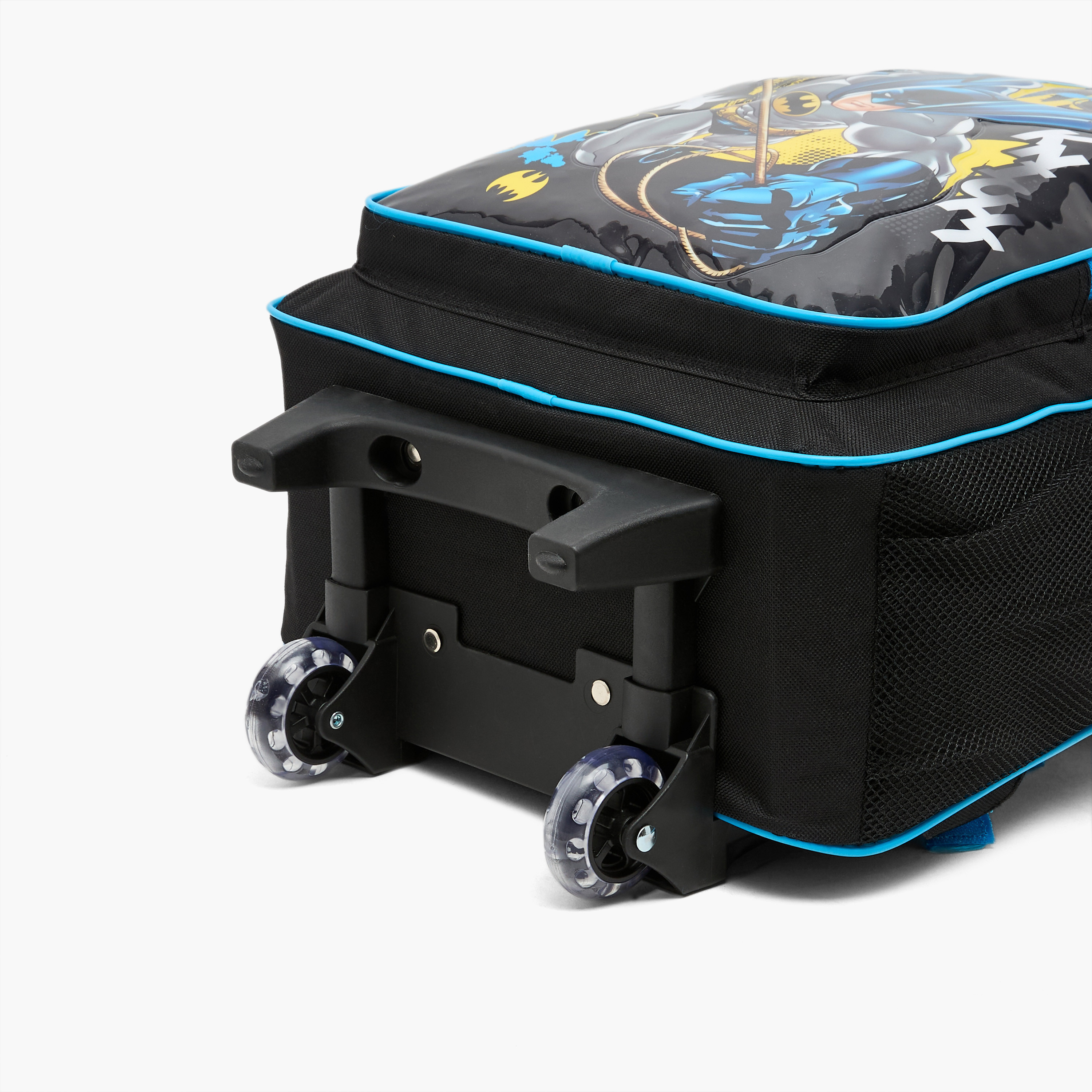 Batman Print 5-Piece School Trolley Bag Set for Boys 5-8 Years with Lunch Bag - 16 inches-school-bagsandbackpacks-trolleybags-image-12