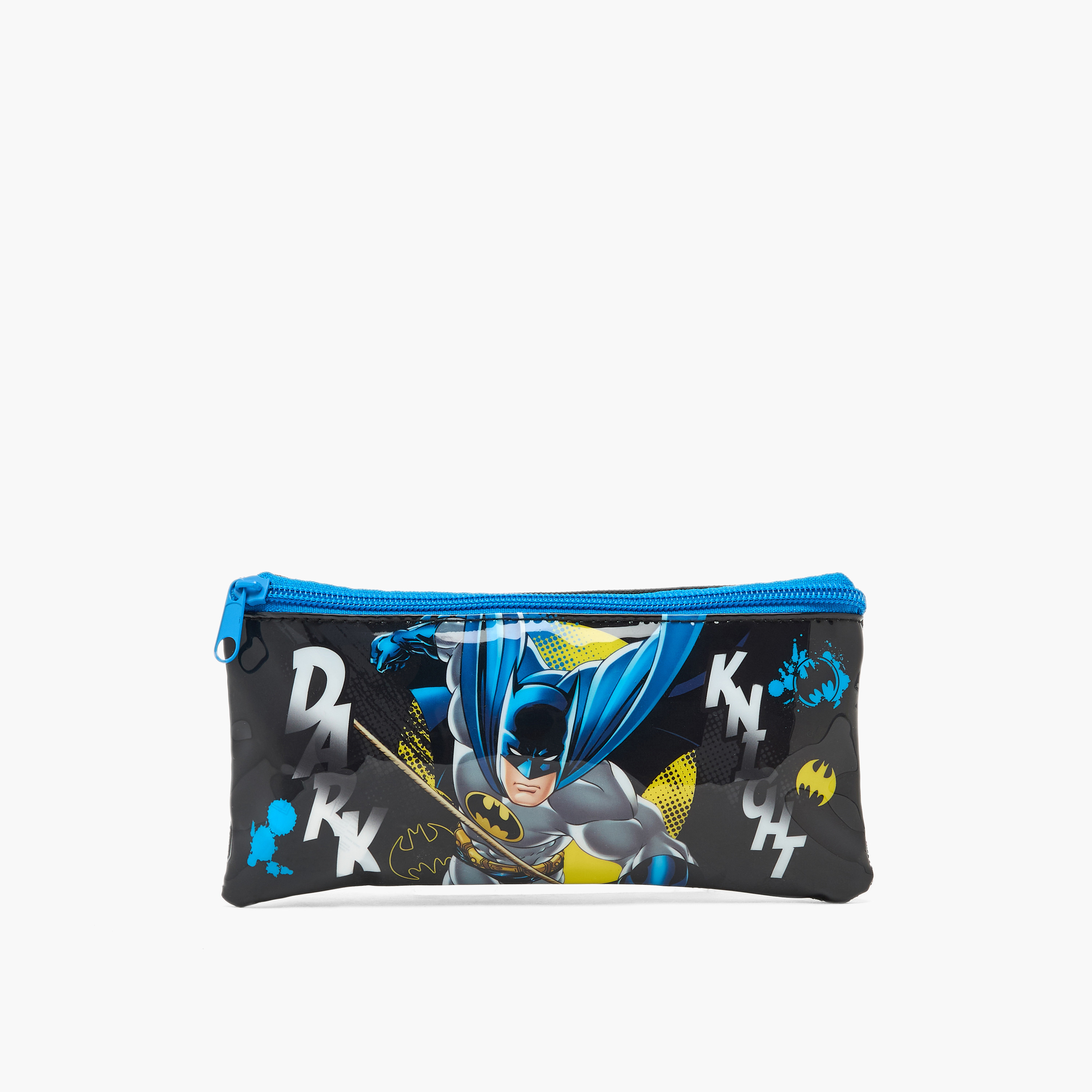 Batman Print 5-Piece School Trolley Bag Set for Boys 5-8 Years with Lunch Bag - 16 inches-school-bagsandbackpacks-trolleybags-image-21