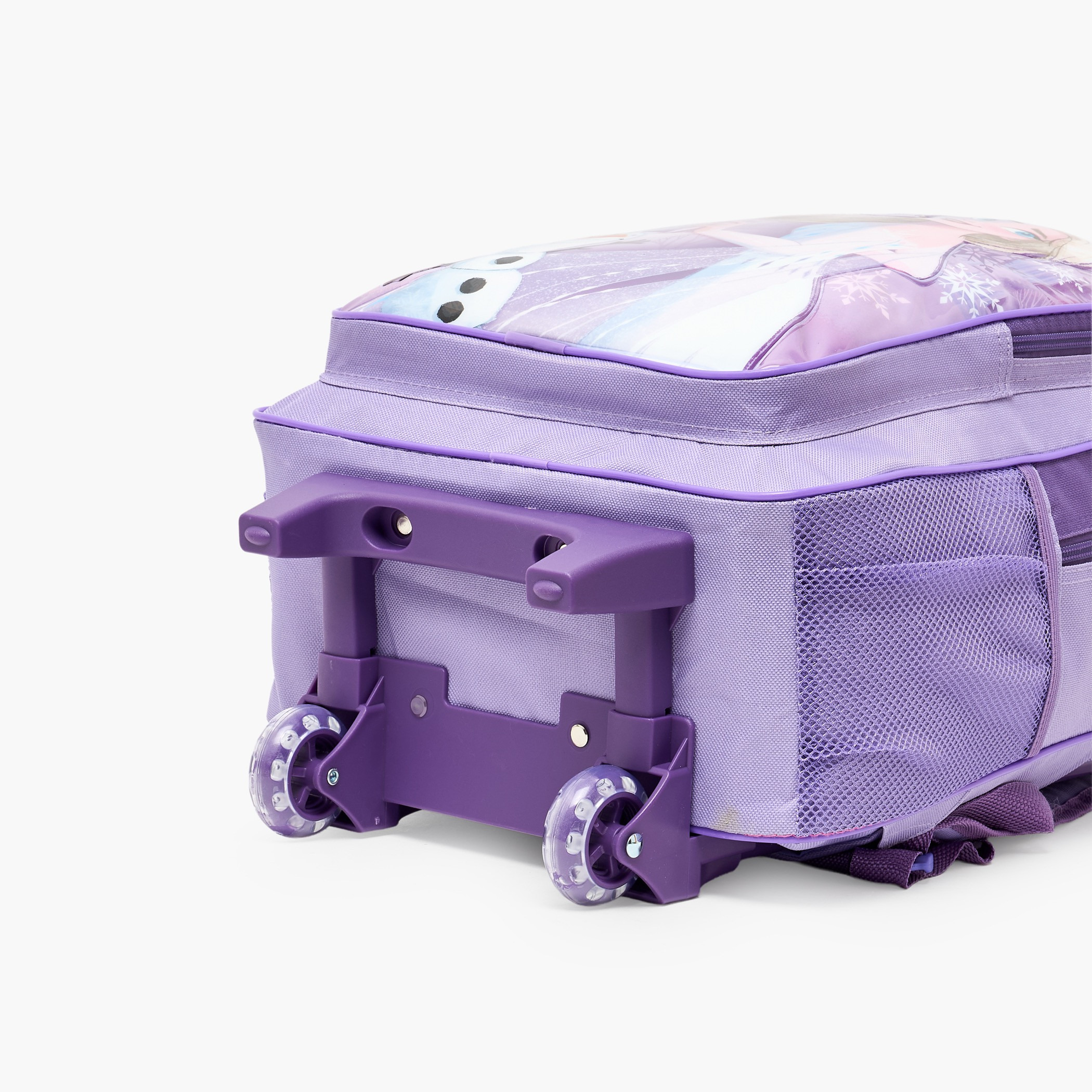 Disney Frozen Print 5-Piece School Trolley Bag Set for Girls 5-8 Years with Lunch Bag - 16 inches-school-bagsandbackpacks-trolleybags-image-12
