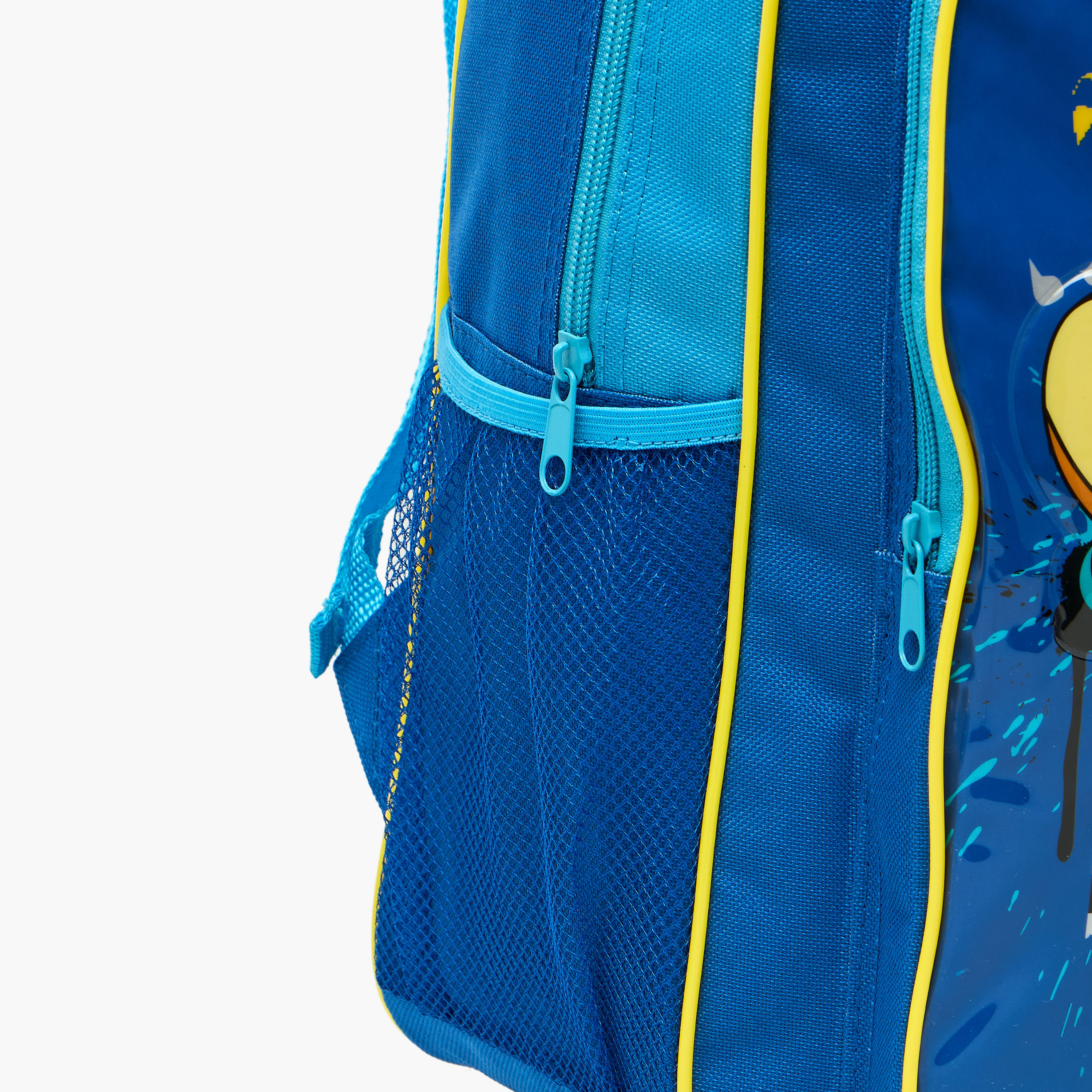 Sonic the Hedgehog Print Backpack 5-Piece School Bag Set for Boys 5-8 Years with Pencil Pouch-school-bagsandbackpacks-backpacks-image-5