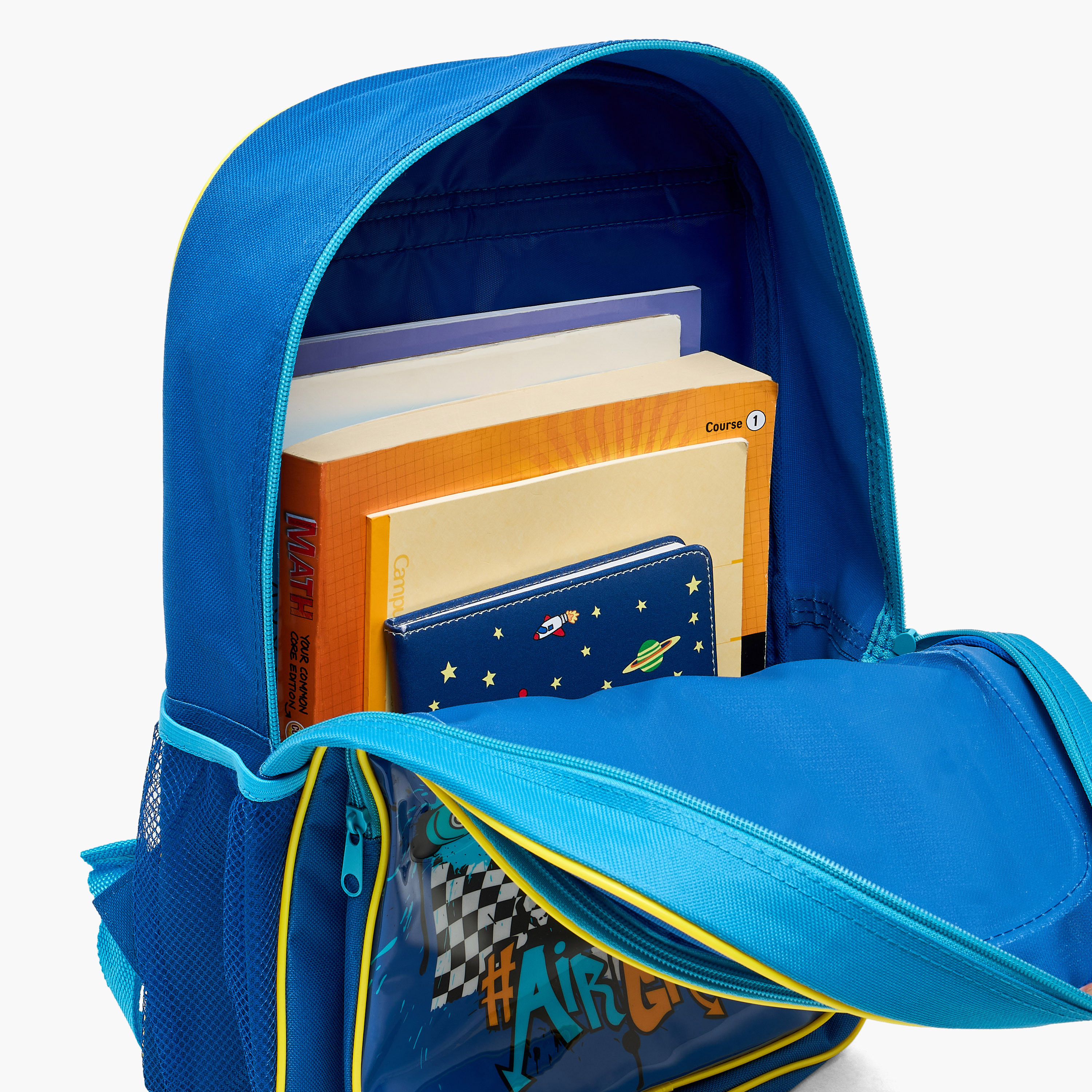 Sonic the Hedgehog Print Backpack 5-Piece School Bag Set for Boys 5-8 Years with Pencil Pouch-school-bagsandbackpacks-backpacks-image-6