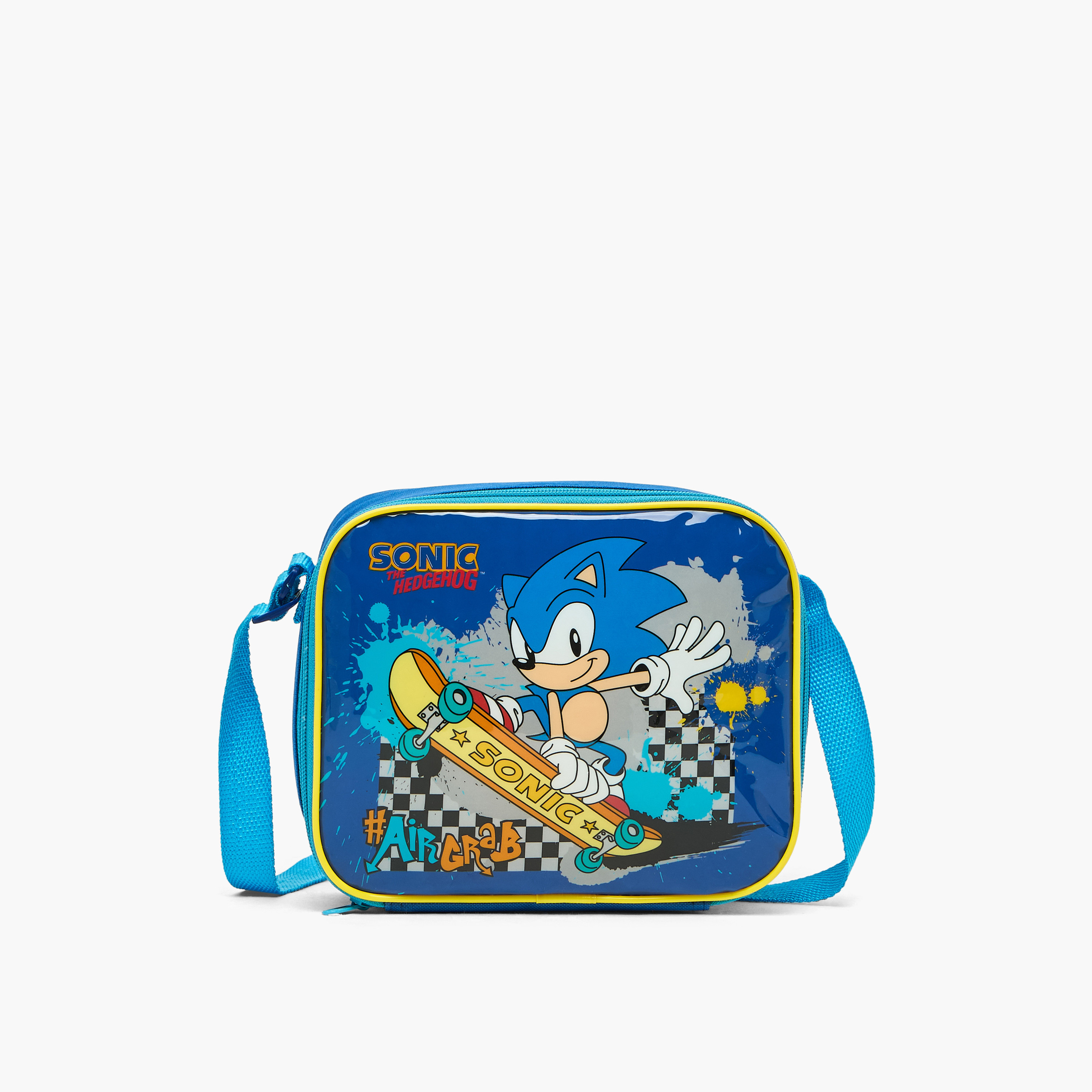 Sonic the Hedgehog Print Backpack 5-Piece School Bag Set for Boys 5-8 Years with Pencil Pouch-school-bagsandbackpacks-backpacks-image-10