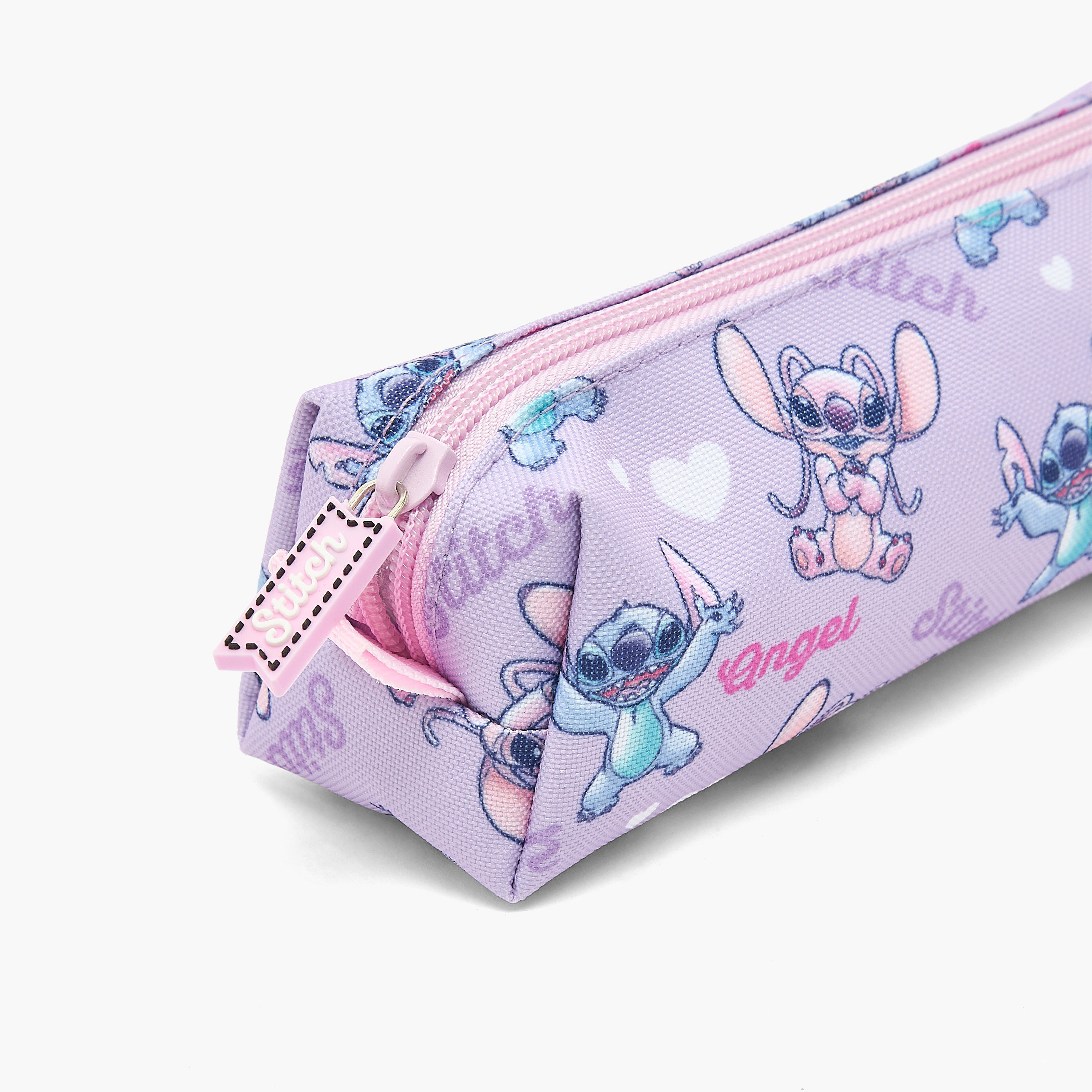 Stitch Print Backpack 4-Piece School Bag Set for Kids 5-8 Years with Pencil Pouch-school-bagsandbackpacks-backpacks-image-13