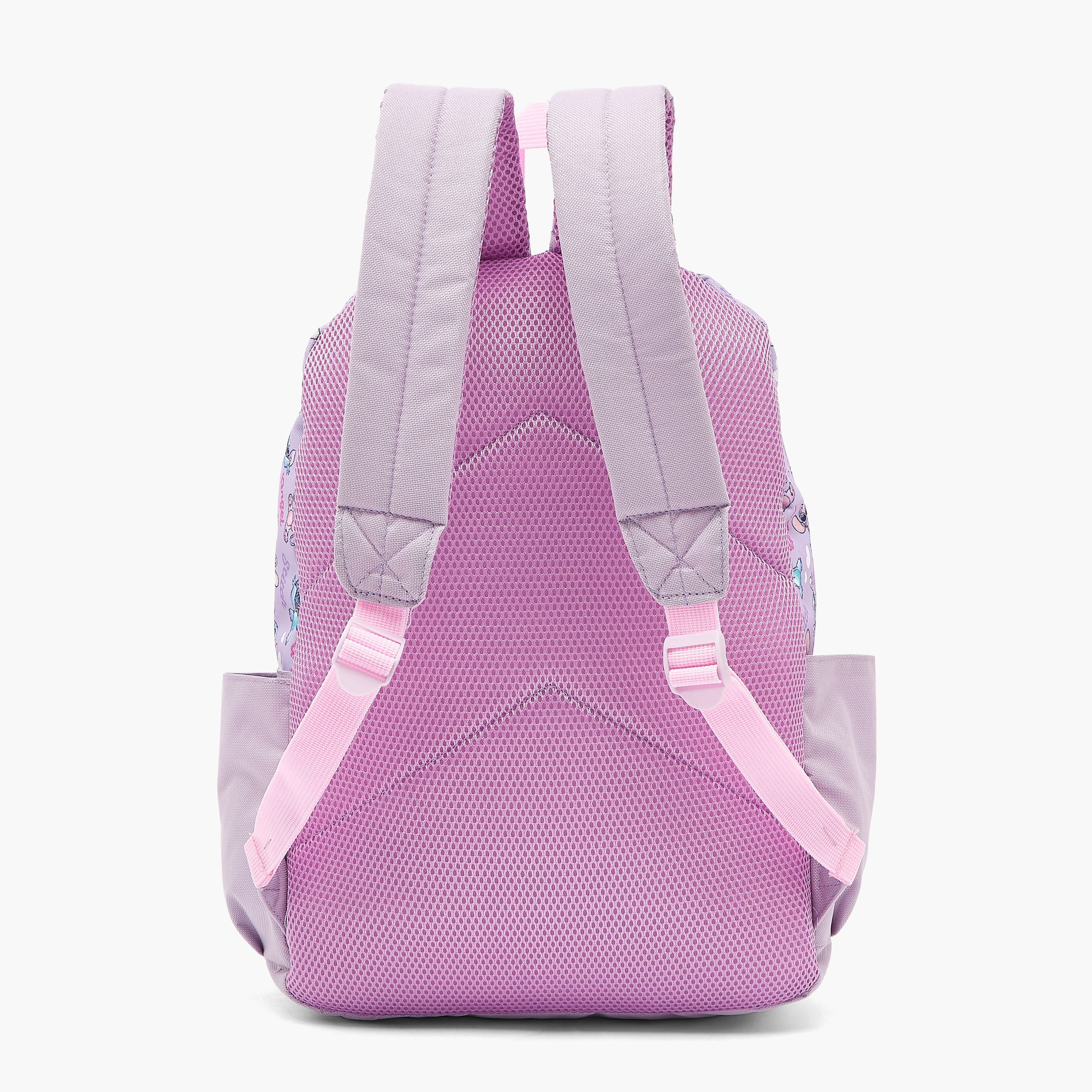 Stitch Print Backpack 4-Piece School Bag Set for Kids 5-8 Years with Pencil Pouch-school-bagsandbackpacks-backpacks-image-8