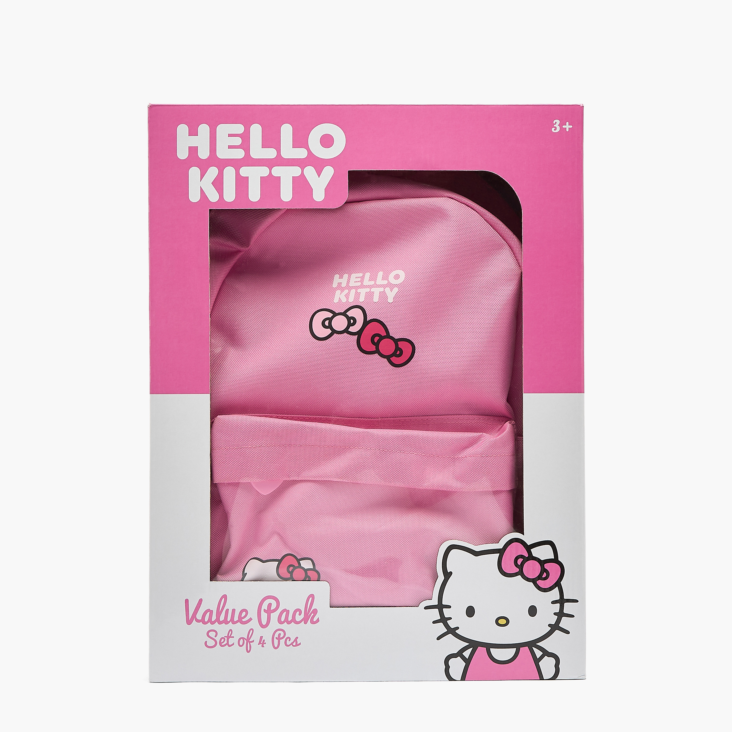 Hello Kitty Print Backpack 4-Piece School Bag Set for Girls 5-8 Years with Pencil Pouch-school-bagsandbackpacks-backpacks-image-16